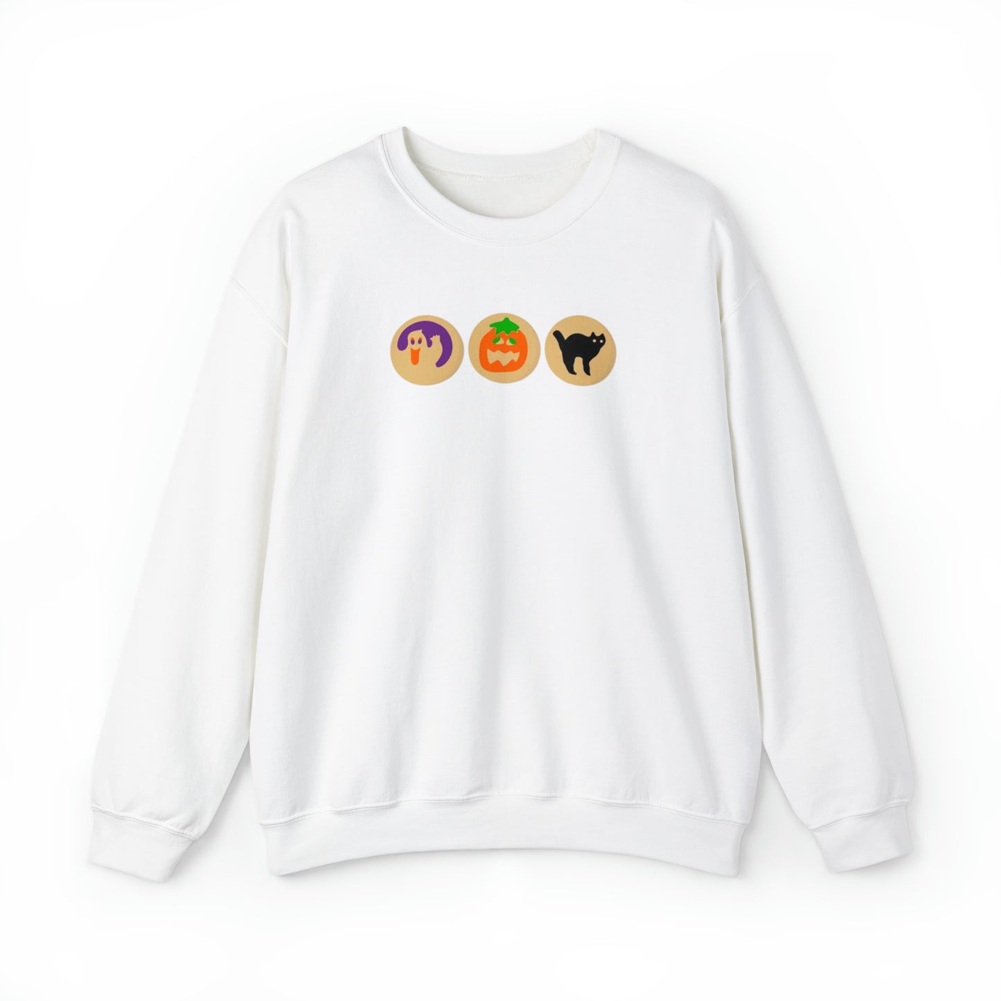Halloween sugar cookie Unisex Heavy Blend Crewneck Sweatshirt