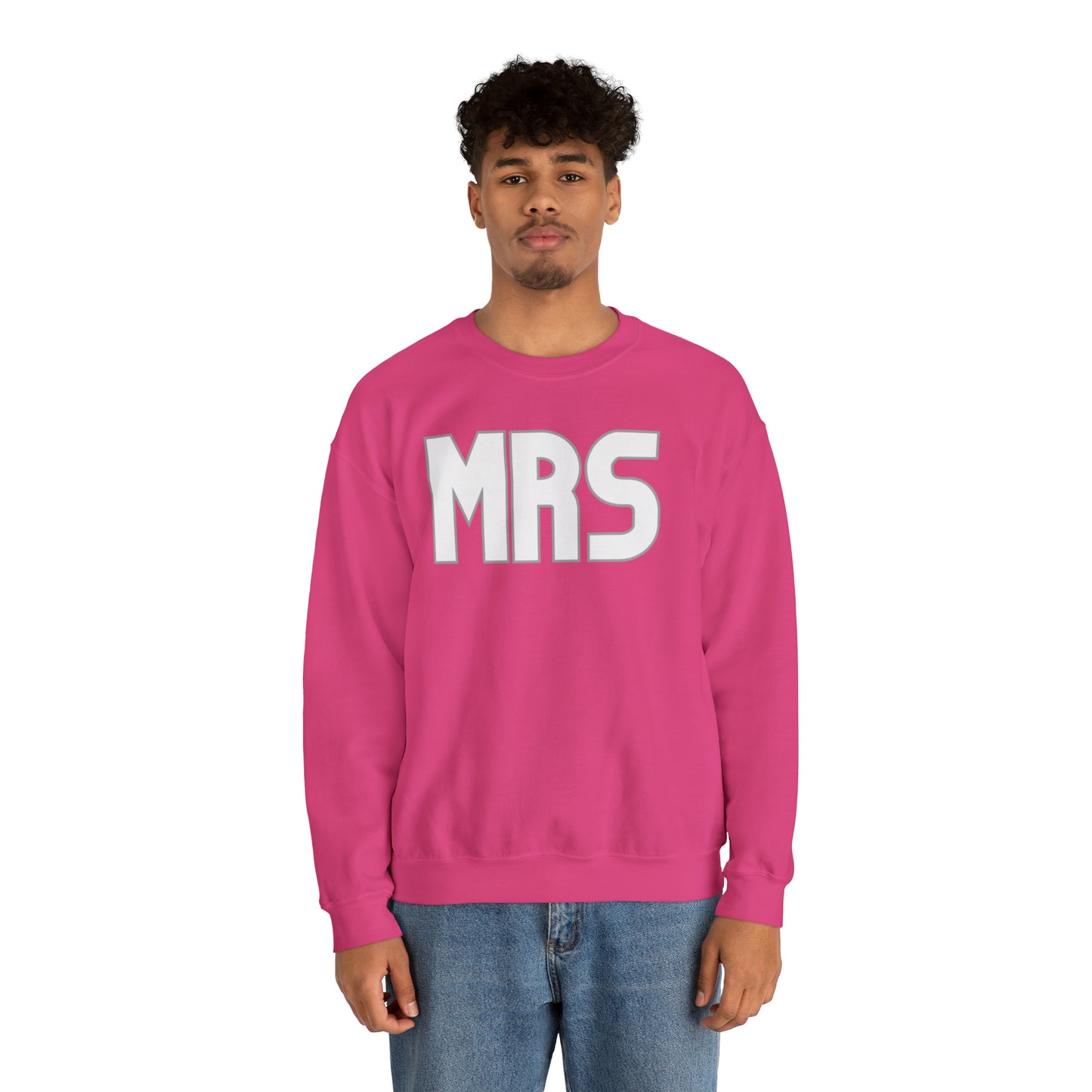 Mrs Unisex Heavy Blend Crewneck Sweatshirt