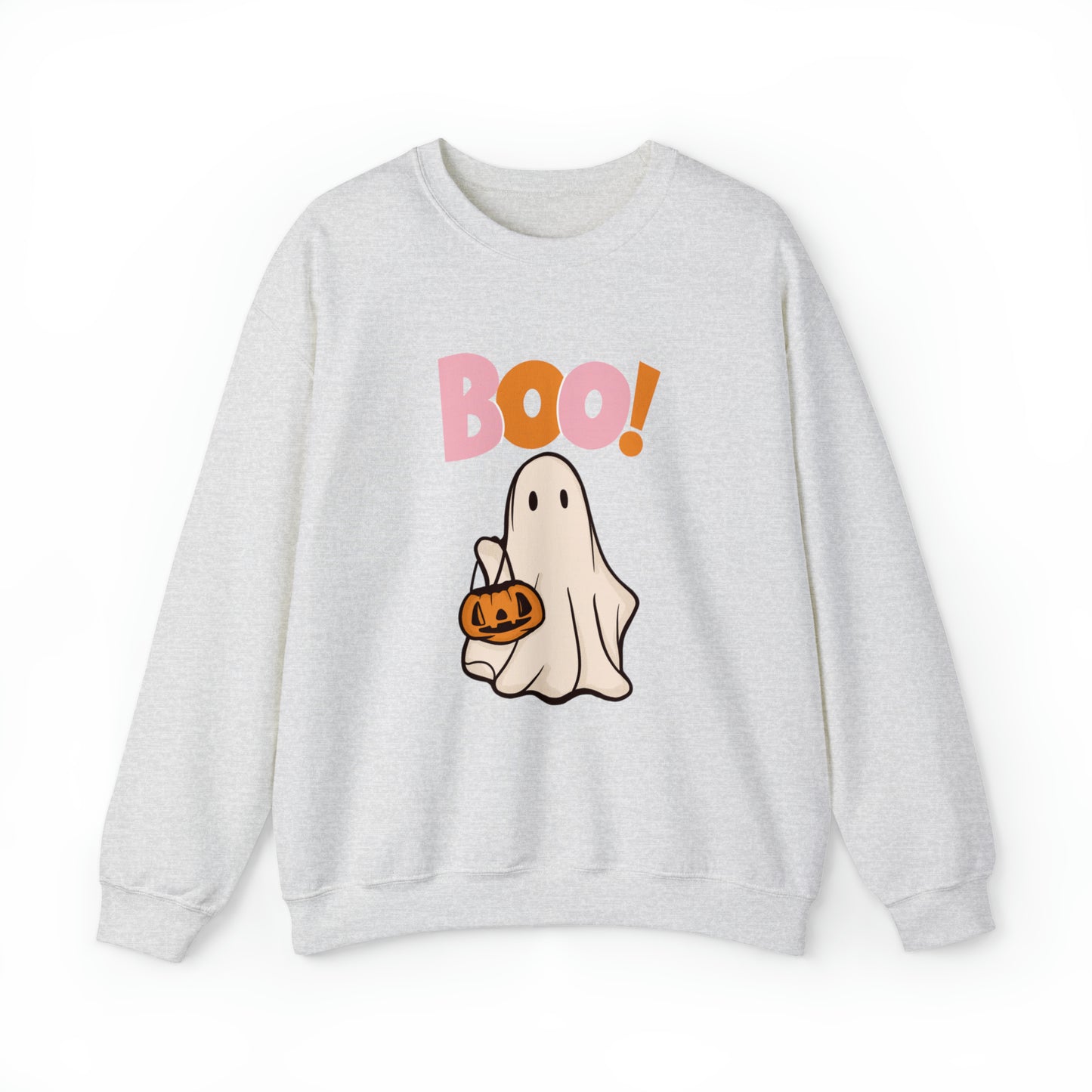 Boo Unisex Heavy Blend Crewneck Sweatshirt
