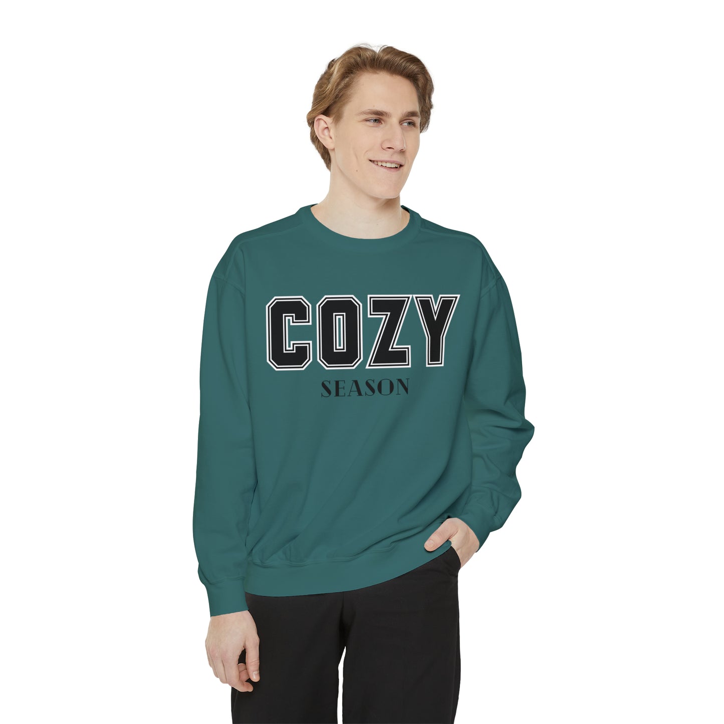 Cozy Season Comfort Colors Unisex Garment-Dyed Sweatshirt