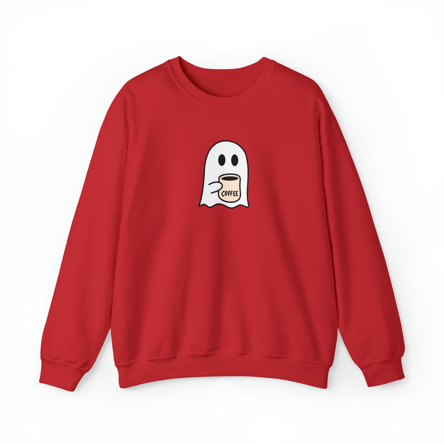 Ghost Coffee Unisex Heavy Blend Crewneck Sweatshirt