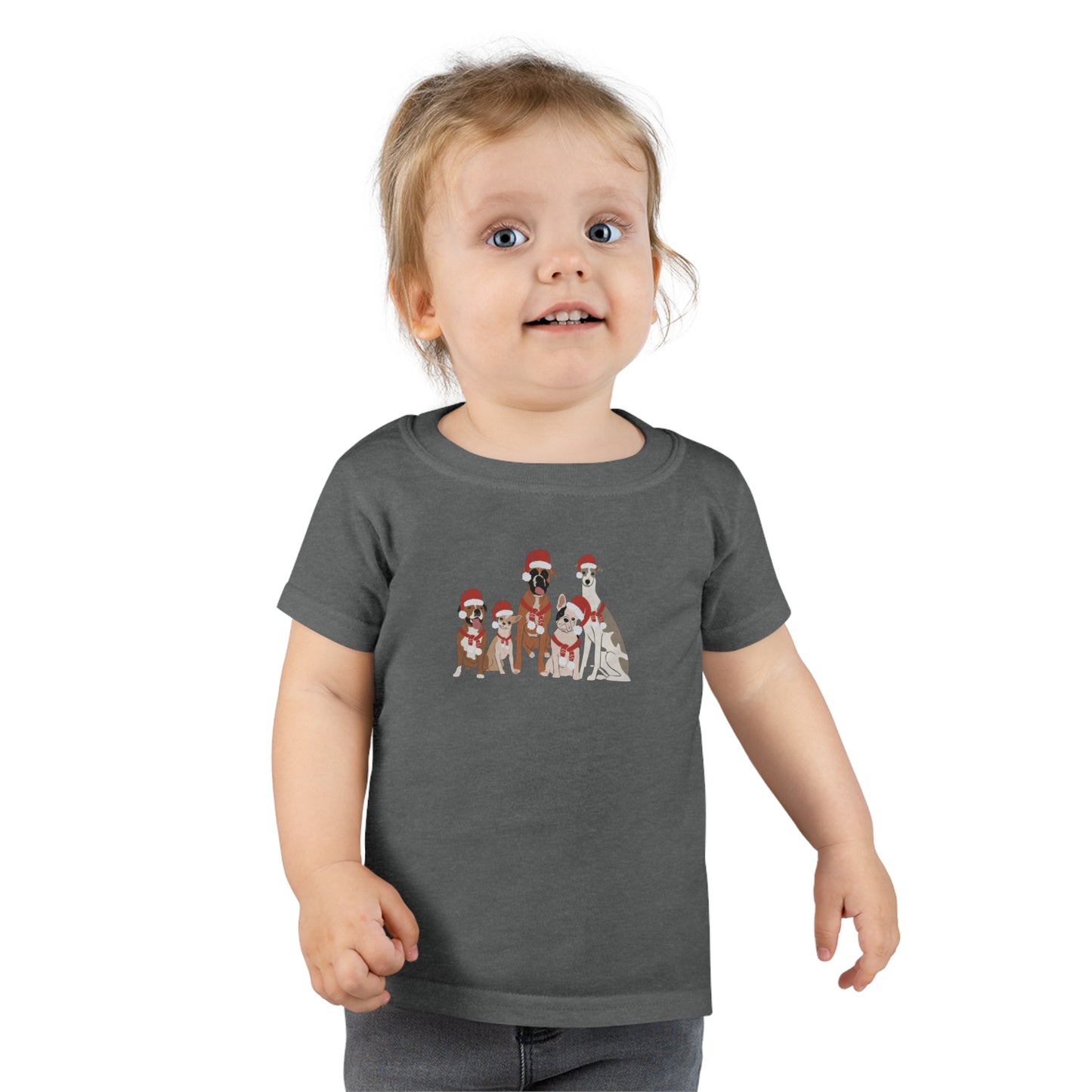 Santa Dogs Toddler T-shirt