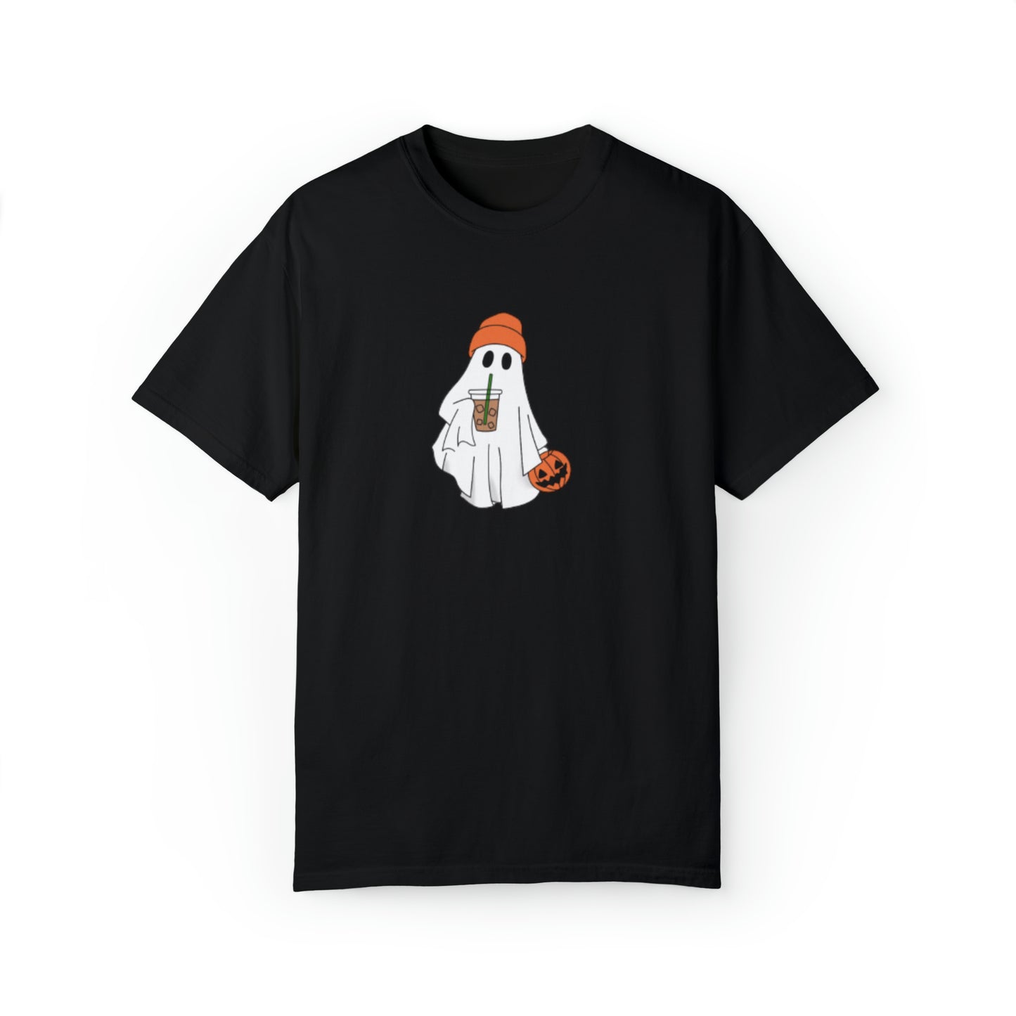 Ghost Iced Coffee Unisex Garment-Dyed T-shirt