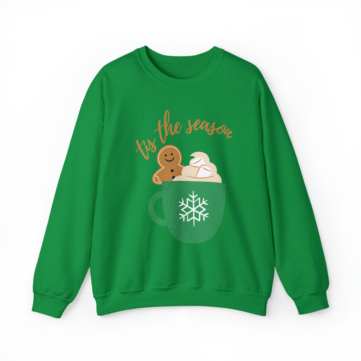 Tis The Season Latte Unisex Heavy Blend Crewneck Sweatshirt