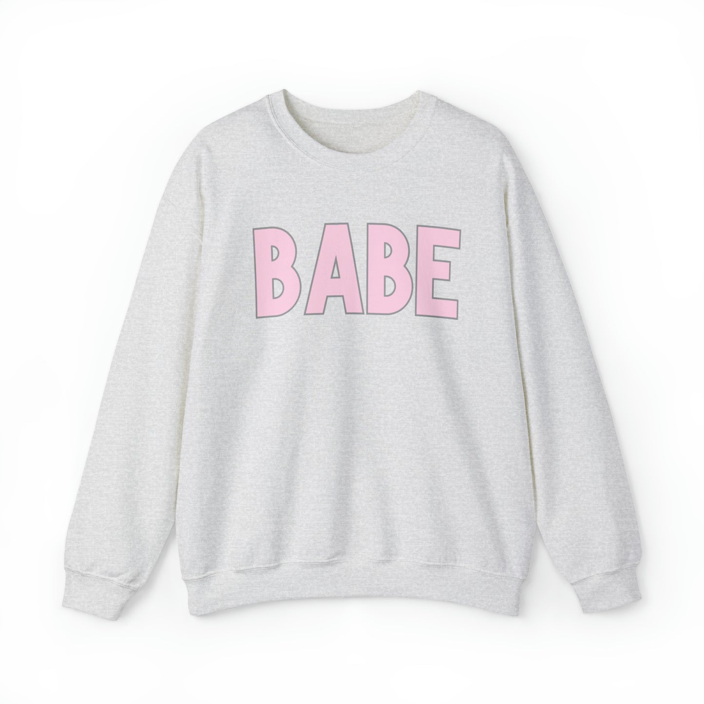 Babe Unisex Heavy Blend Crewneck Sweatshirt
