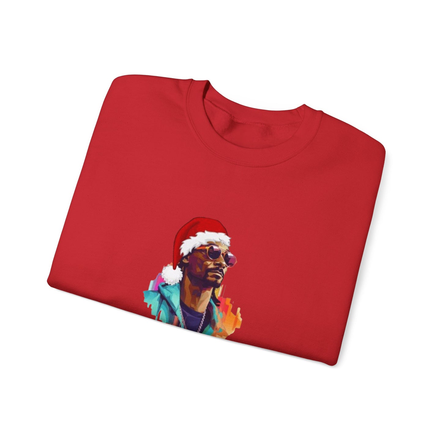 Snoop Dog Christmas Unisex Heavy Blend Crewneck Sweatshirt
