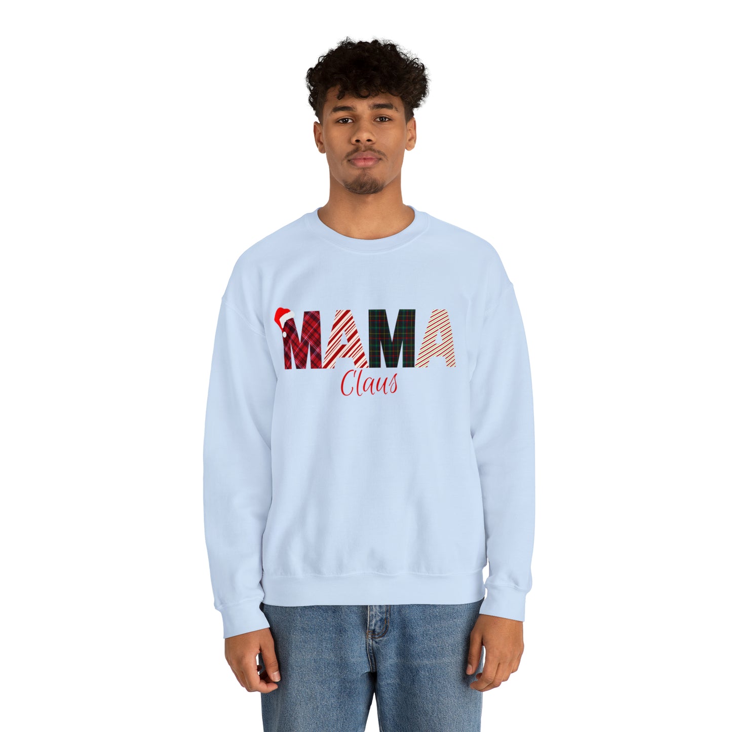 Mama Claus Unisex Heavy Blend Crewneck Sweatshirt