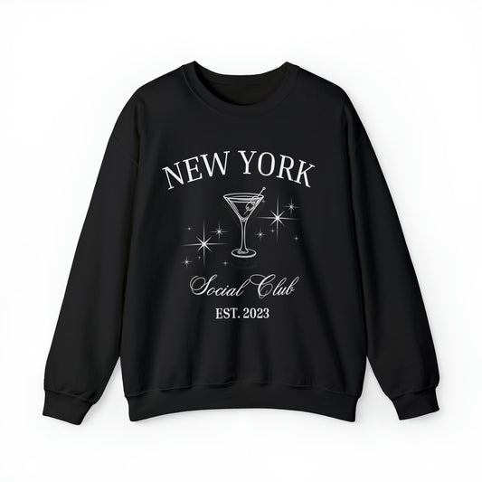 New York Social Club Unisex Heavy Blend™ Crewneck Sweatshirt