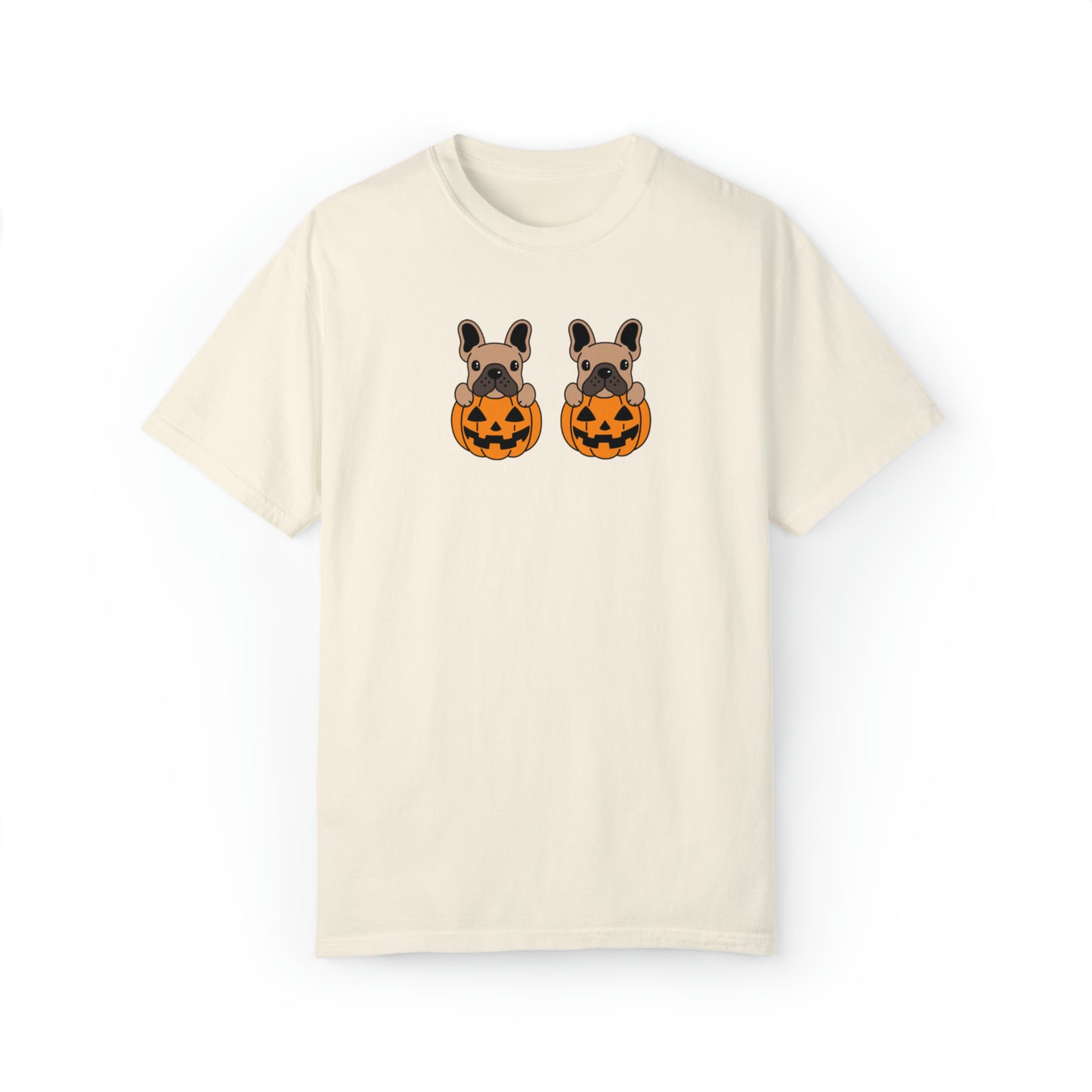 Doggie Pumpkins Unisex Garment-Dyed T-shirt