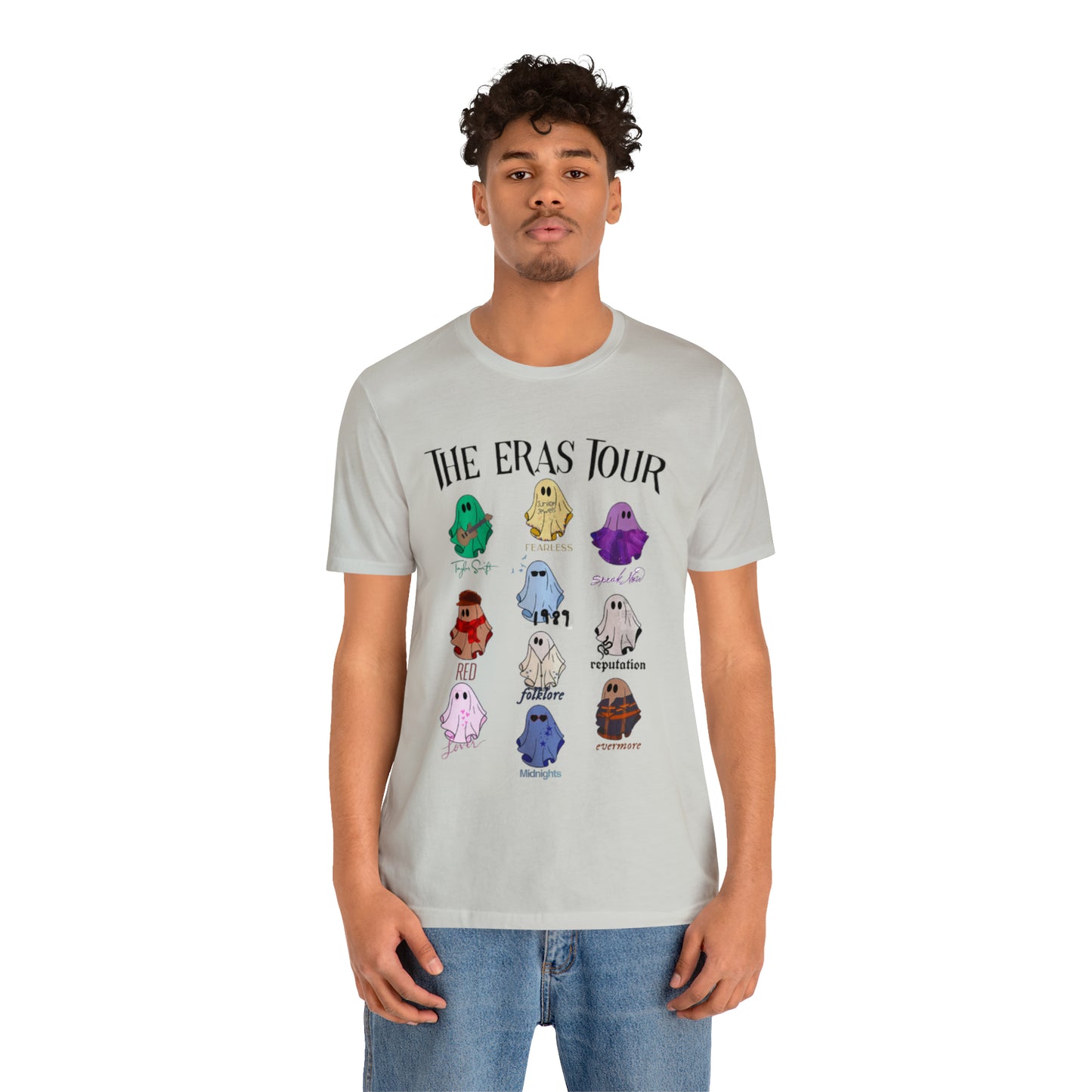 The Eras Tour Ghost Unisex Jersey Short Sleeve Tee