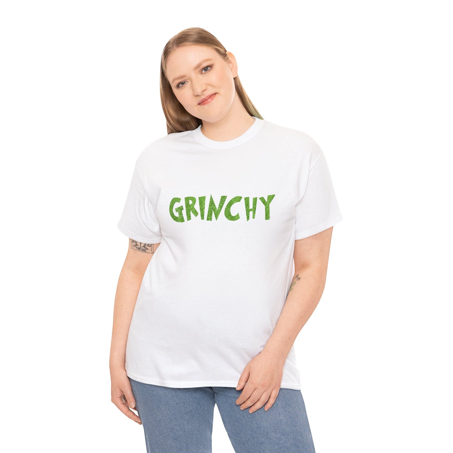 Grinchy Unisex Heavy Cotton Tee