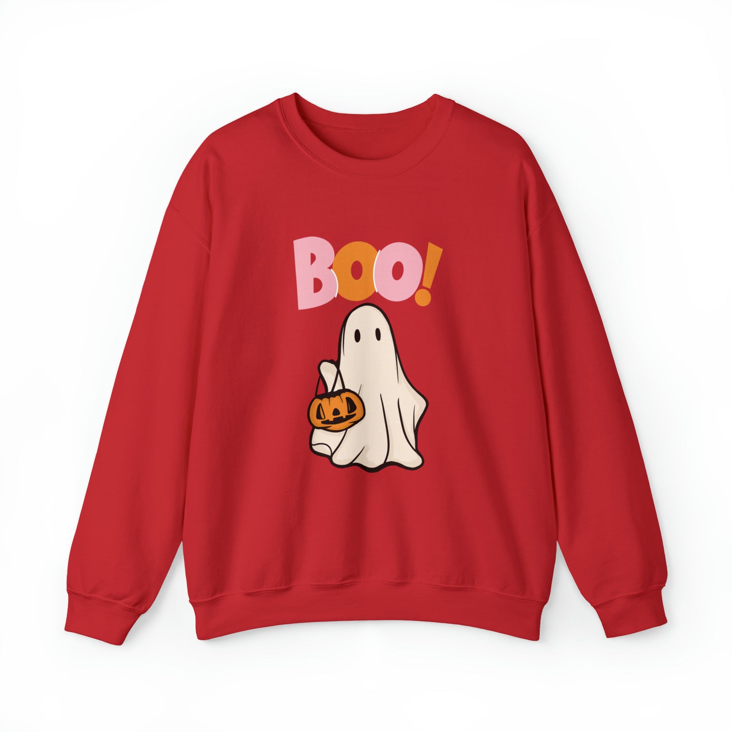 Boo Unisex Heavy Blend Crewneck Sweatshirt