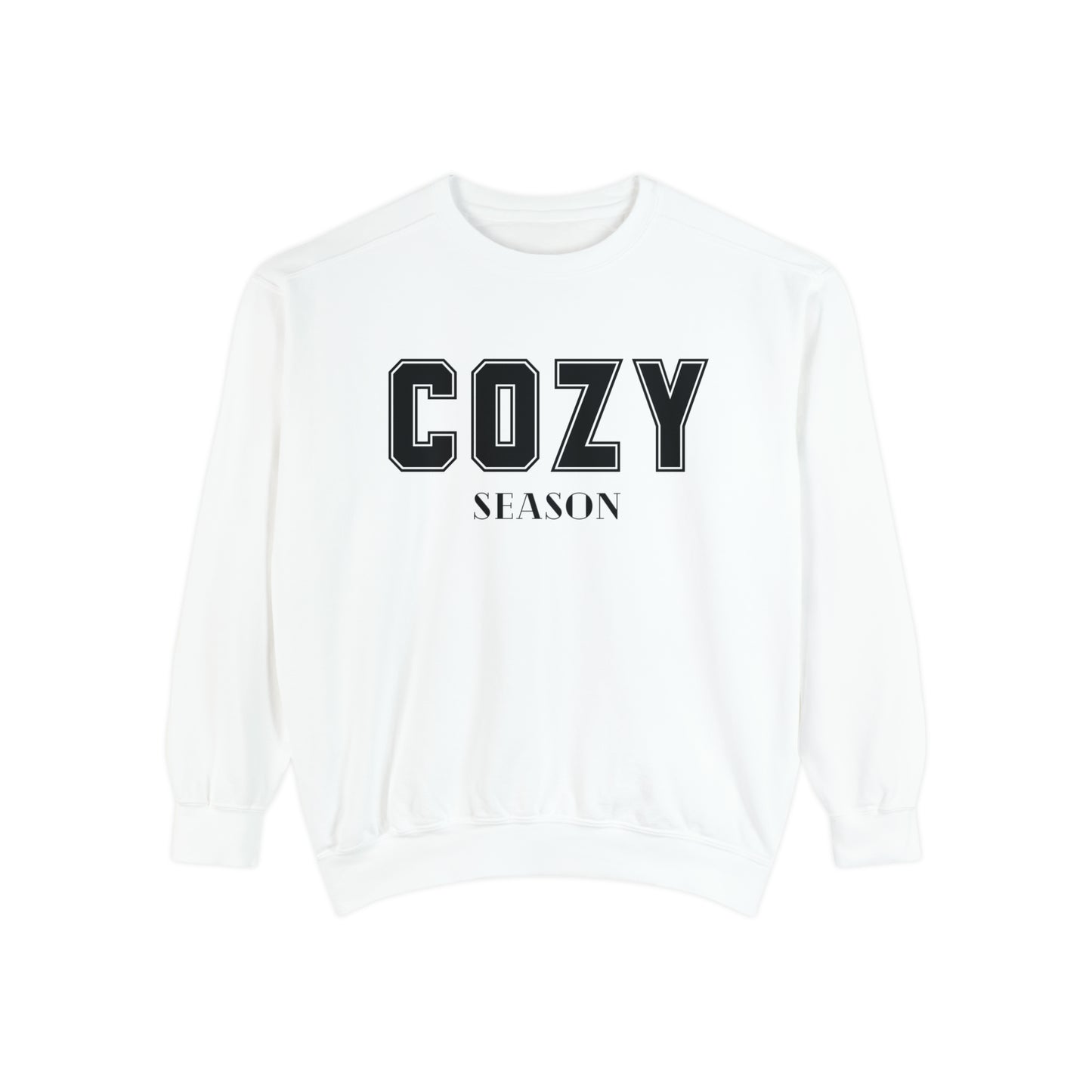 Cozy Season Comfort Colors Unisex Garment-Dyed Sweatshirt