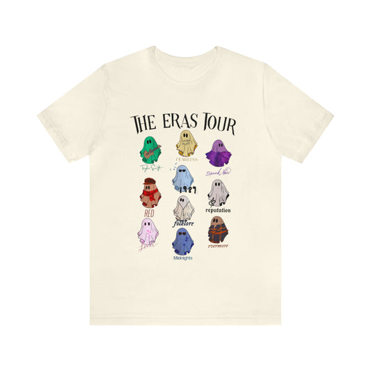 The Eras Tour Ghost Unisex Jersey Short Sleeve Tee