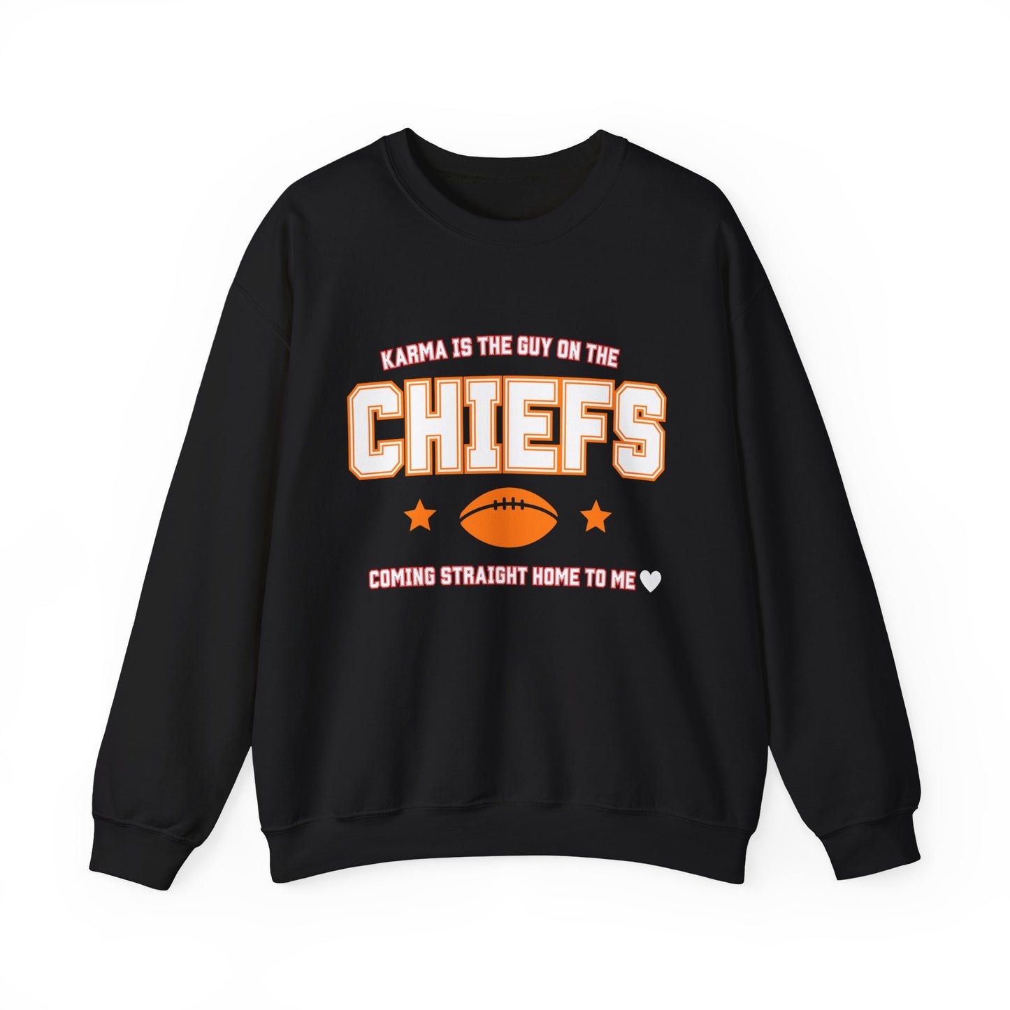 Karma Is The Guy On The Chiefs Unisex Crewneck