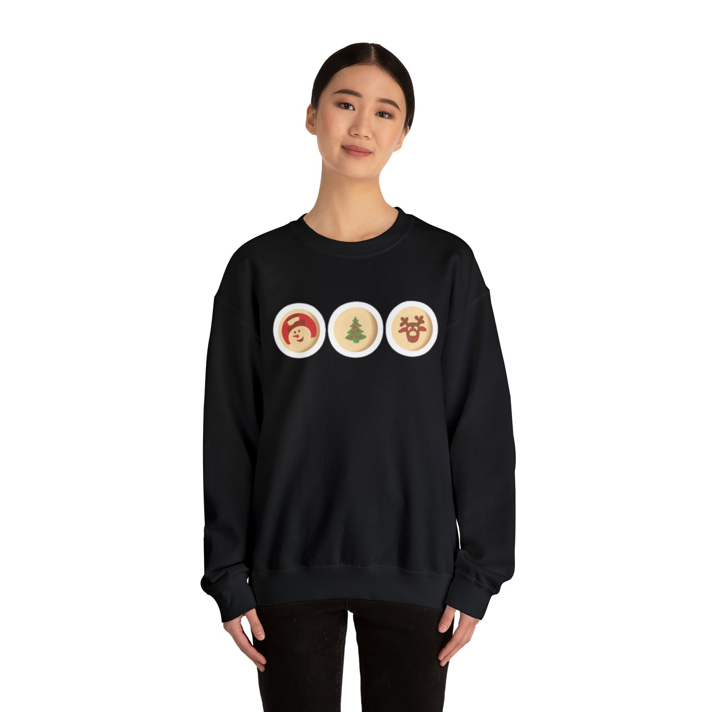Christmas Sugar Cookie Unisex Heavy Blend Crewneck Sweatshirt