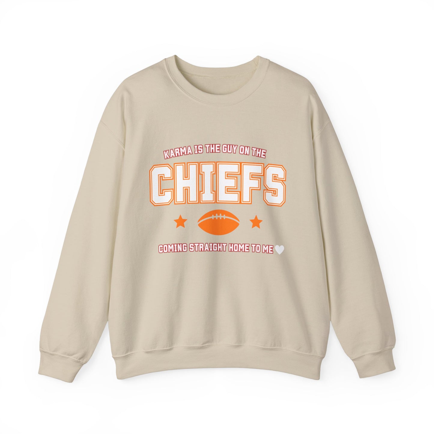 Karma Is The Guy On The Chiefs Unisex Crewneck