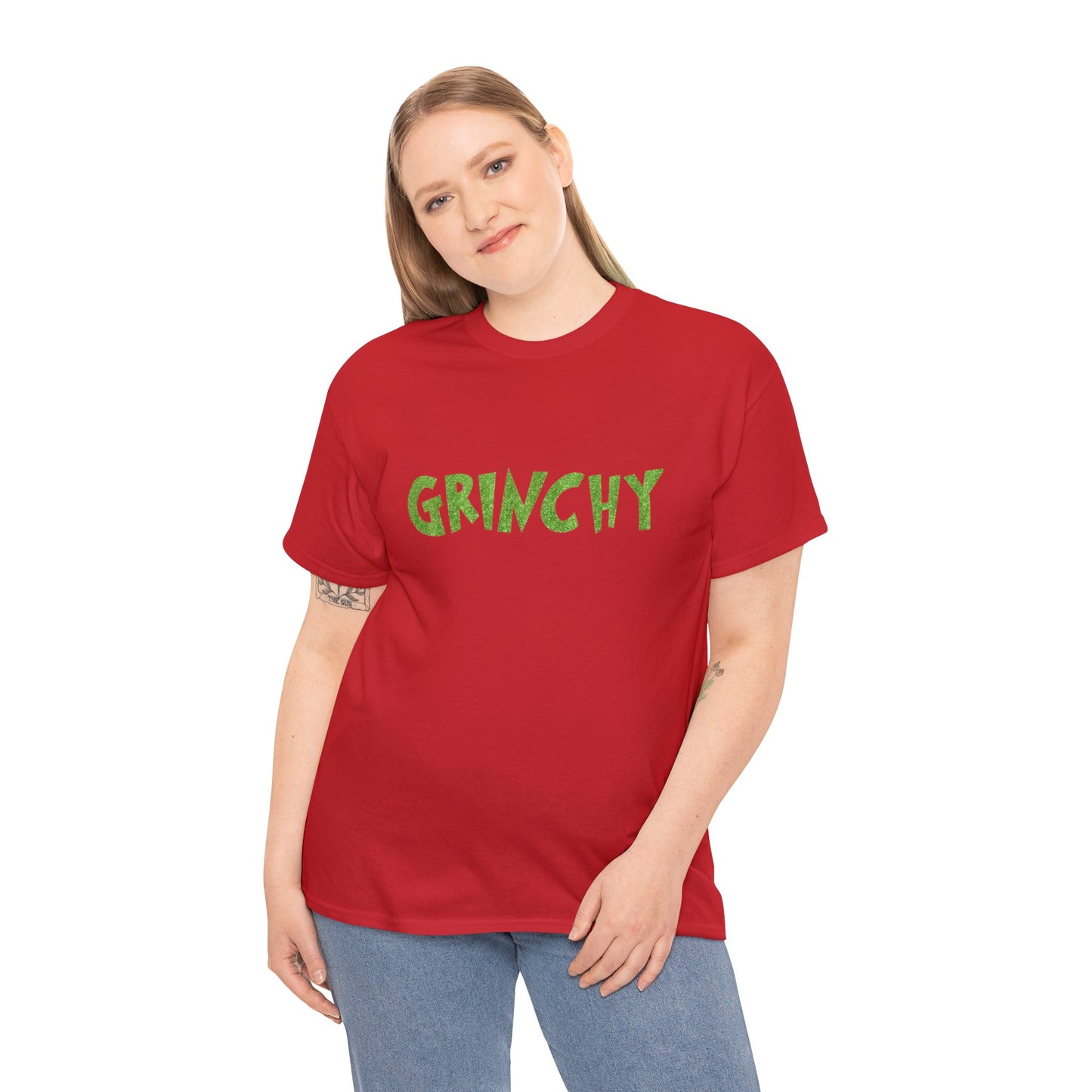 Grinchy Unisex Heavy Cotton Tee