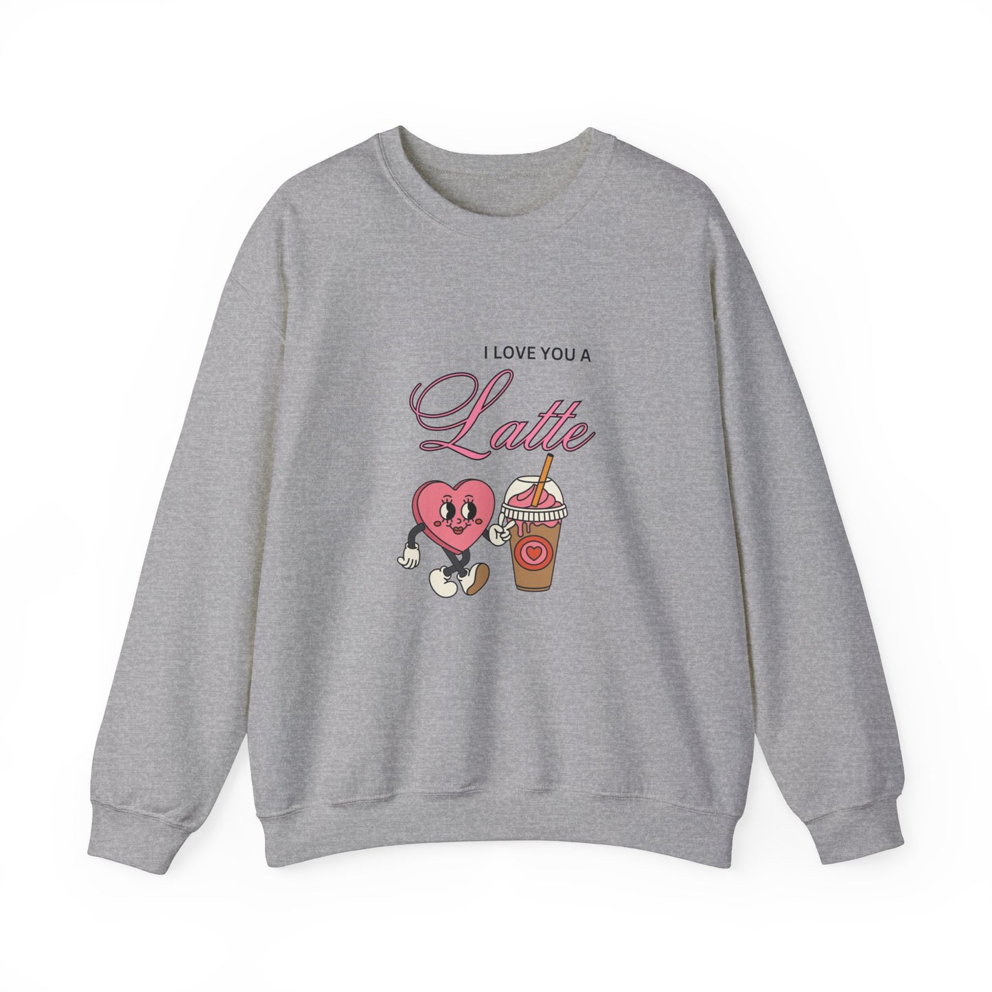 I love you a latte Crewneck Sweatshirt