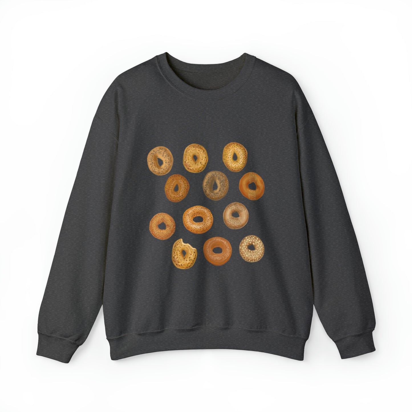 Bagels Unisex Heavy Blend Crewneck Sweatshirt