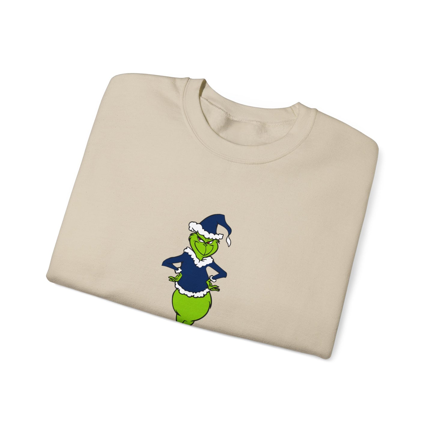 Grinch Dallas Cowboys Unisex Heavy Blend Crewneck Sweatshirt