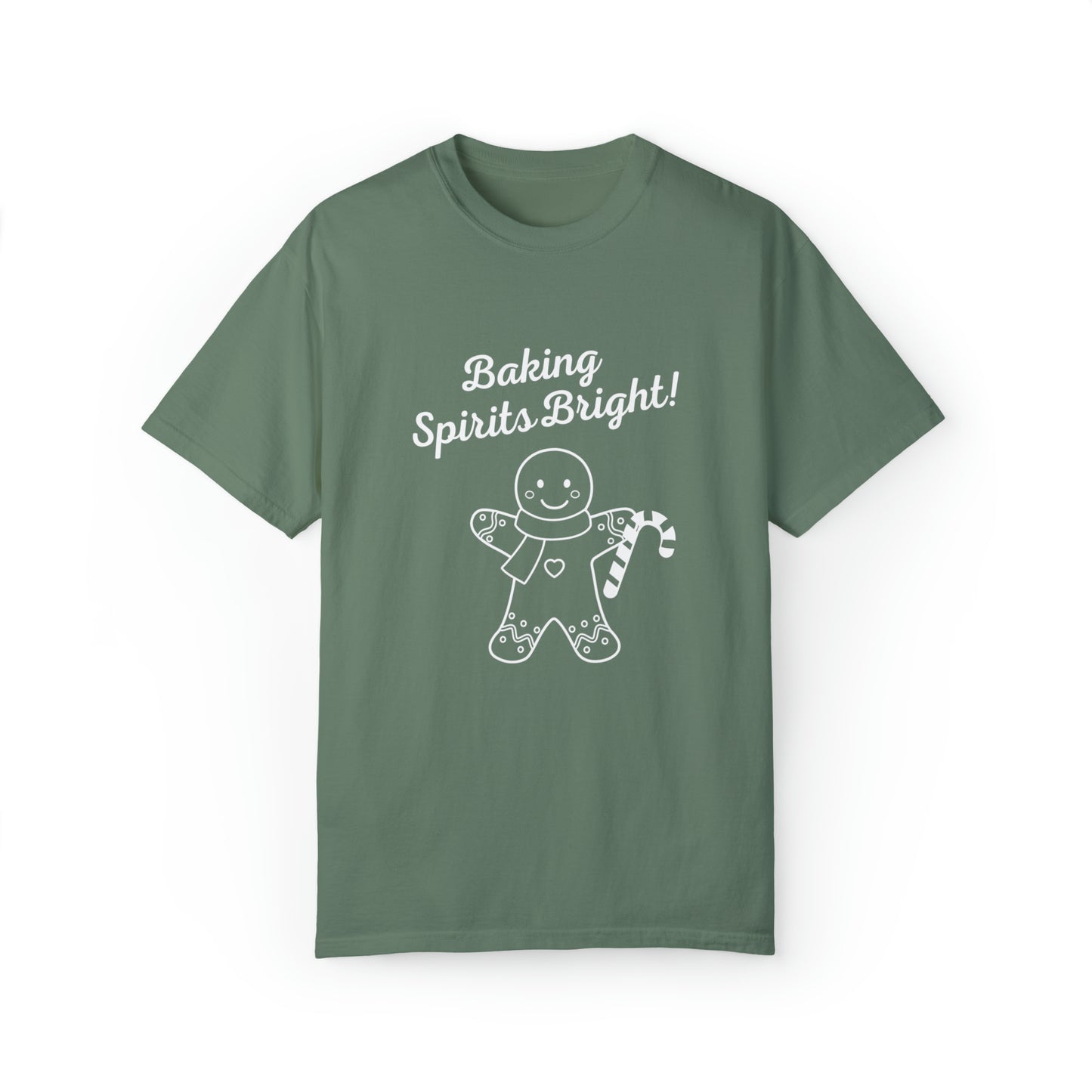 Baking Spirits Bright Unisex Garment-Dyed T-shirt