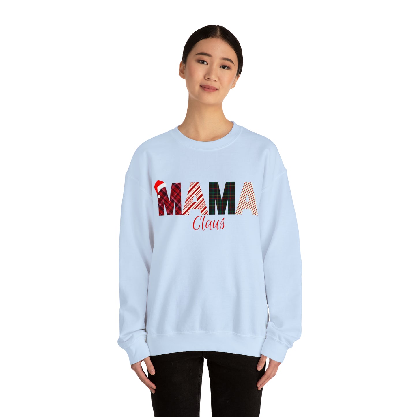 Mama Claus Unisex Heavy Blend Crewneck Sweatshirt