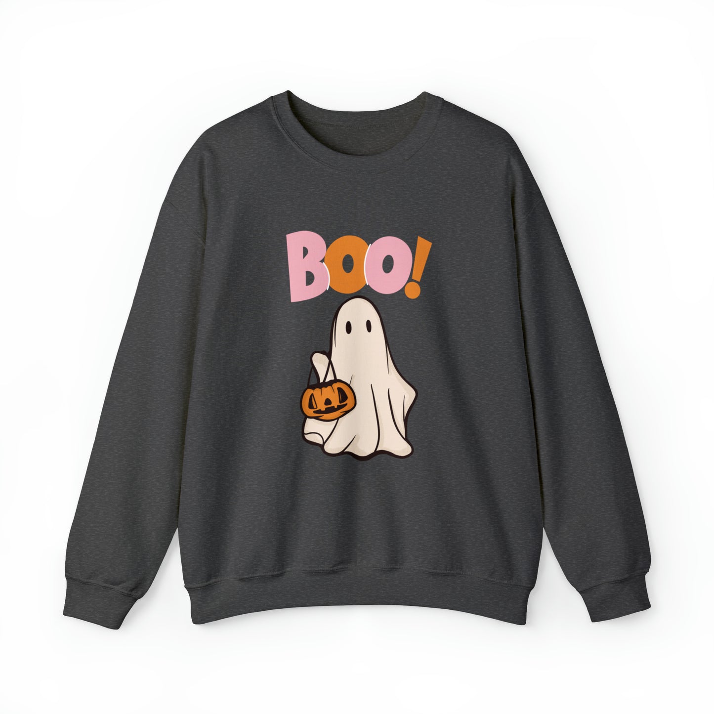 Boo Unisex Heavy Blend Crewneck Sweatshirt
