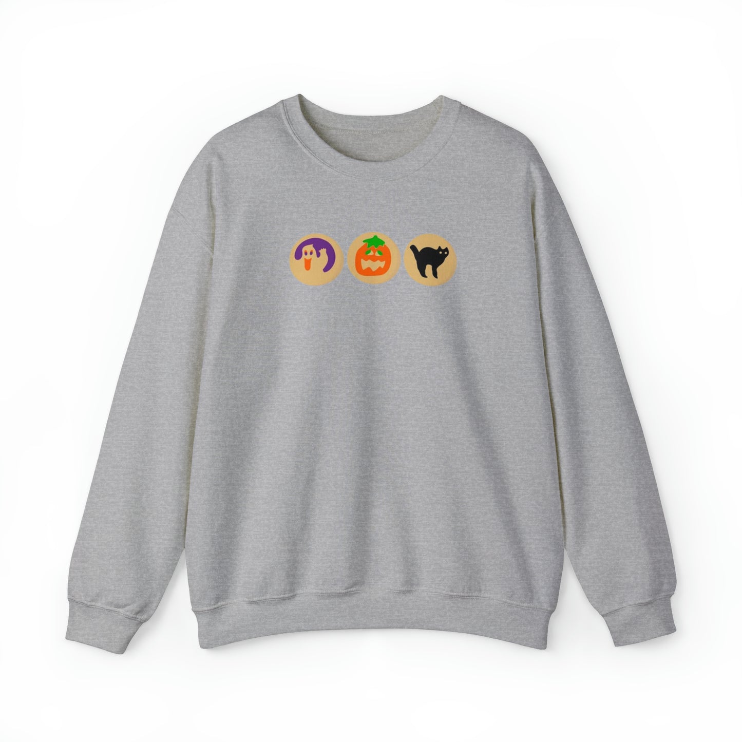 Halloween sugar cookie Unisex Heavy Blend Crewneck Sweatshirt