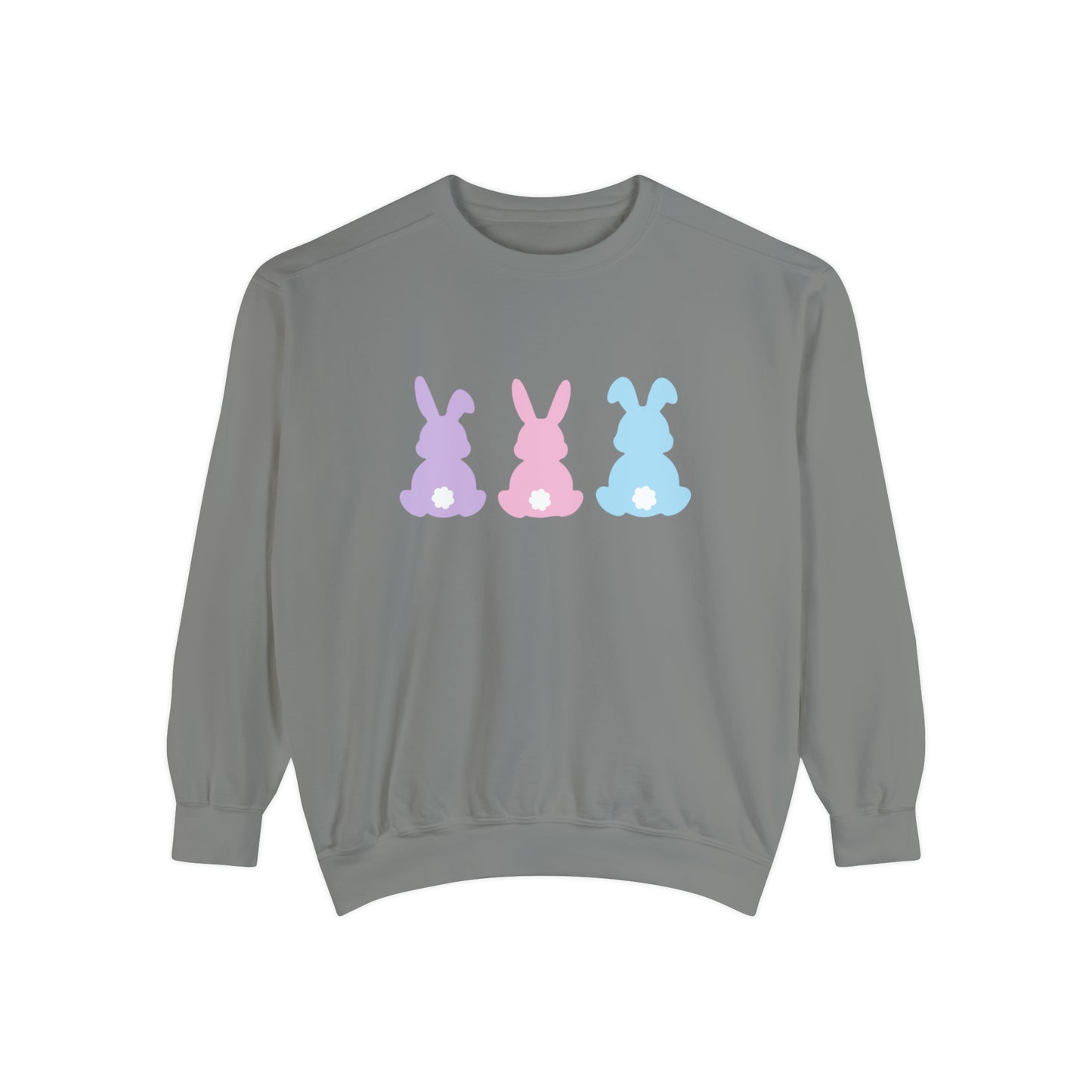 Bunny Pastel Comfort Colors Unisex Sweatshirt