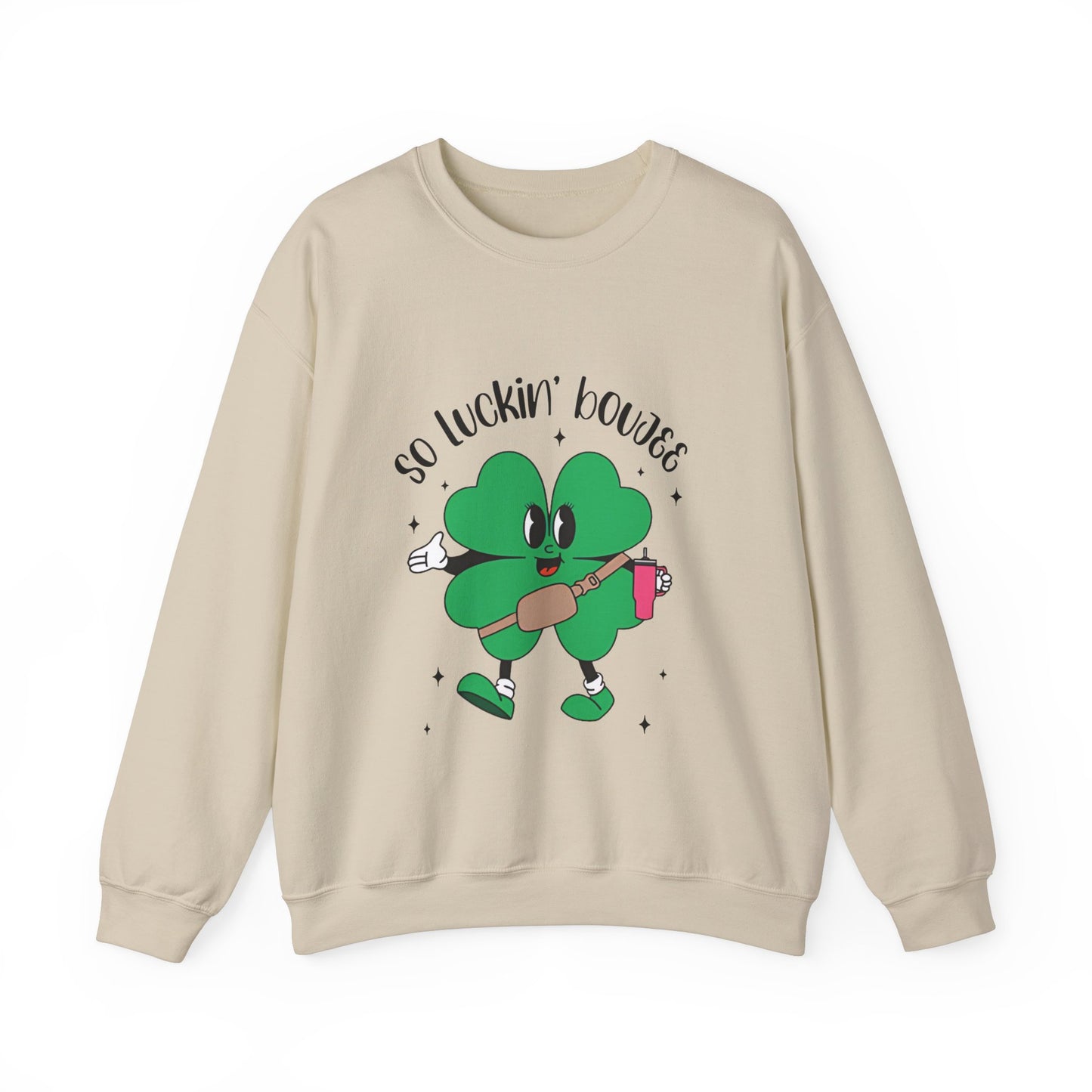 So luckin boujee  Unisex  Crewneck Sweatshirt