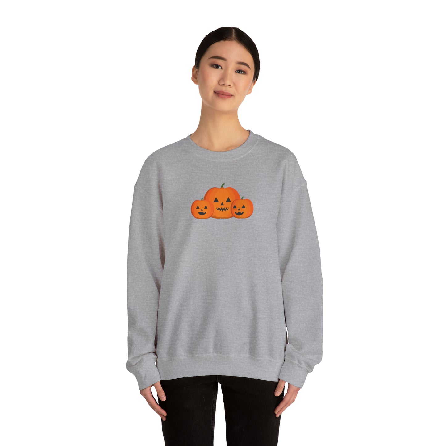 3 Little Pumpkins Unisex Heavy Blend Crewneck Sweatshirt