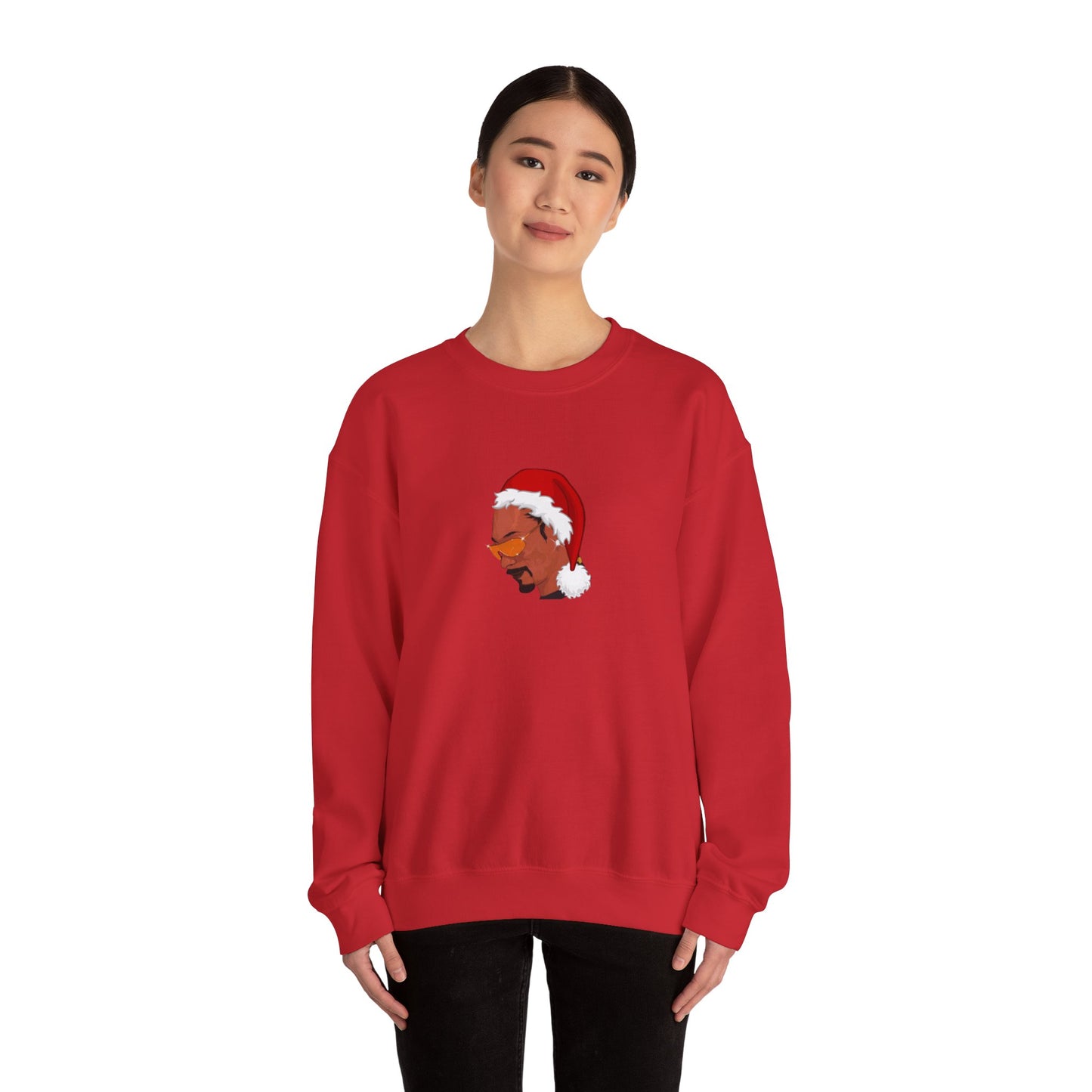 Snoop dog holiday Unisex Heavy Blend Crewneck Sweatshirt