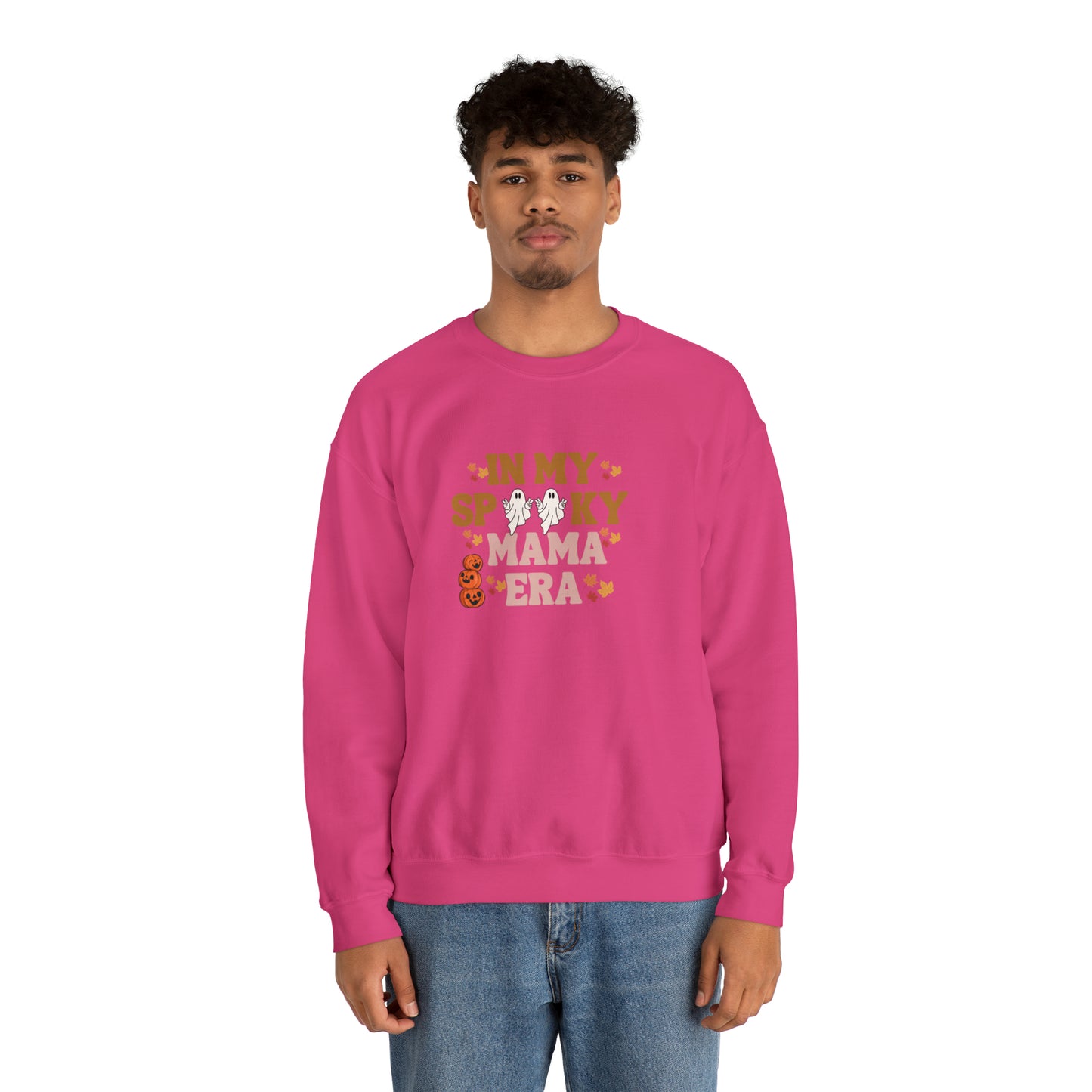 In My Spooky Mama Era Unisex Heavy Blend Crewneck Sweatshirt