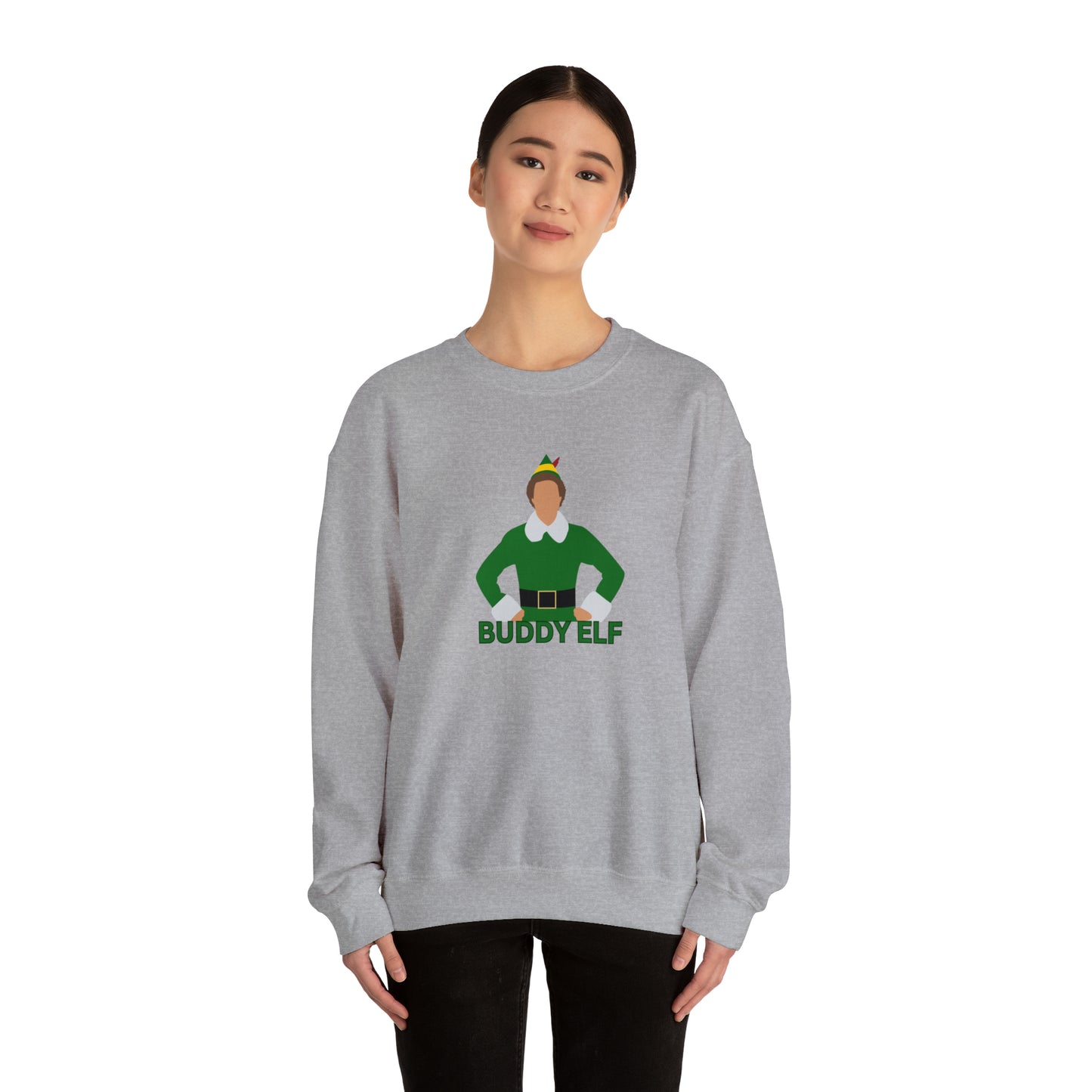 Buddy Elf Unisex Heavy Blend Crewneck Sweatshirt