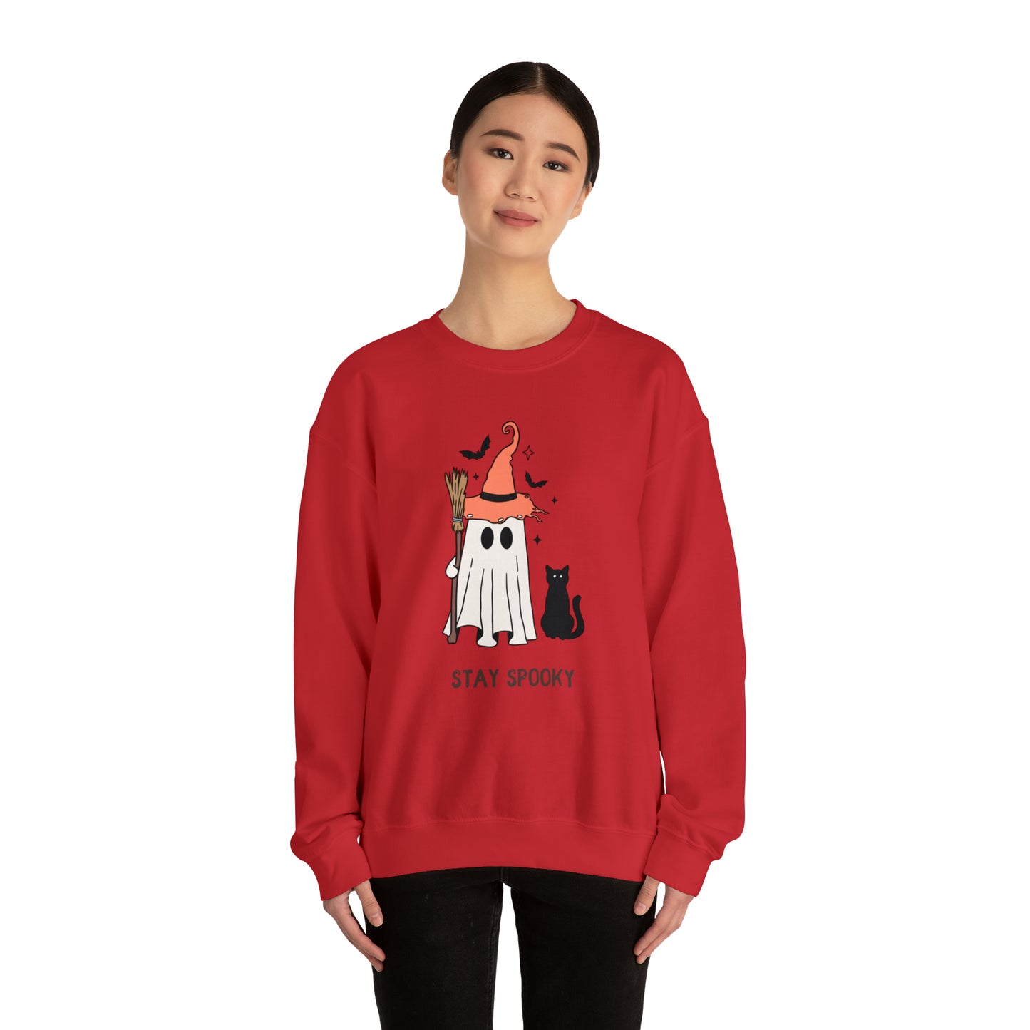 Stay Spooky Unisex Heavy Blend Crewneck Sweatshirt