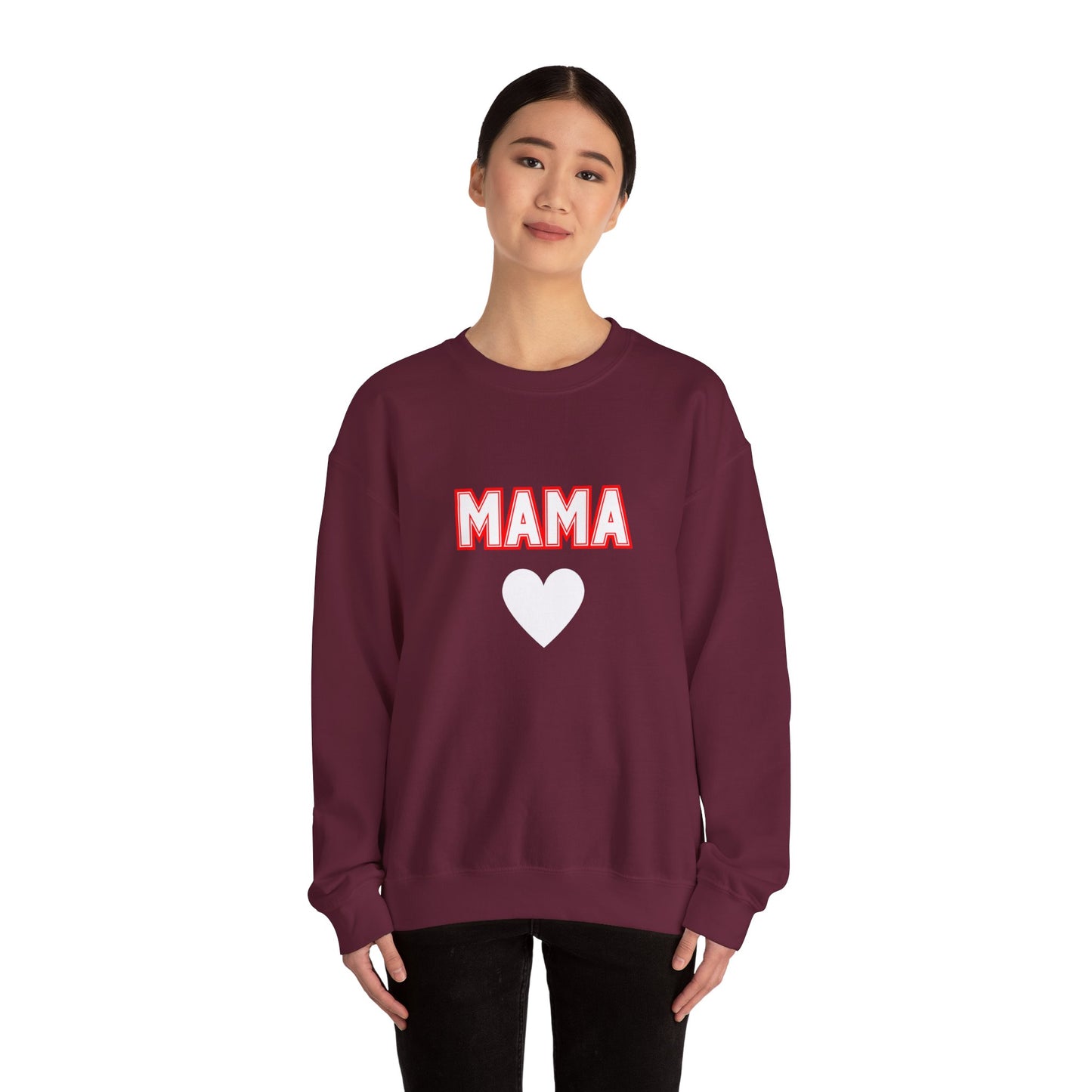Mama valentine  Crewneck Sweatshirt