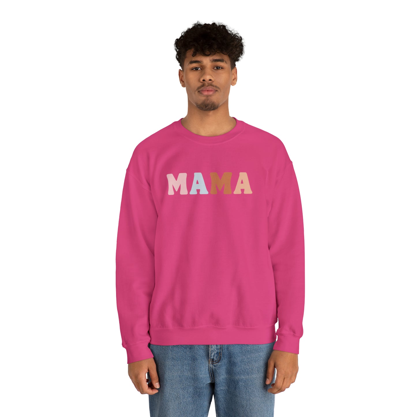Copy of Mama Pastel Unisex Heavy Blend Crewneck Sweatshirt