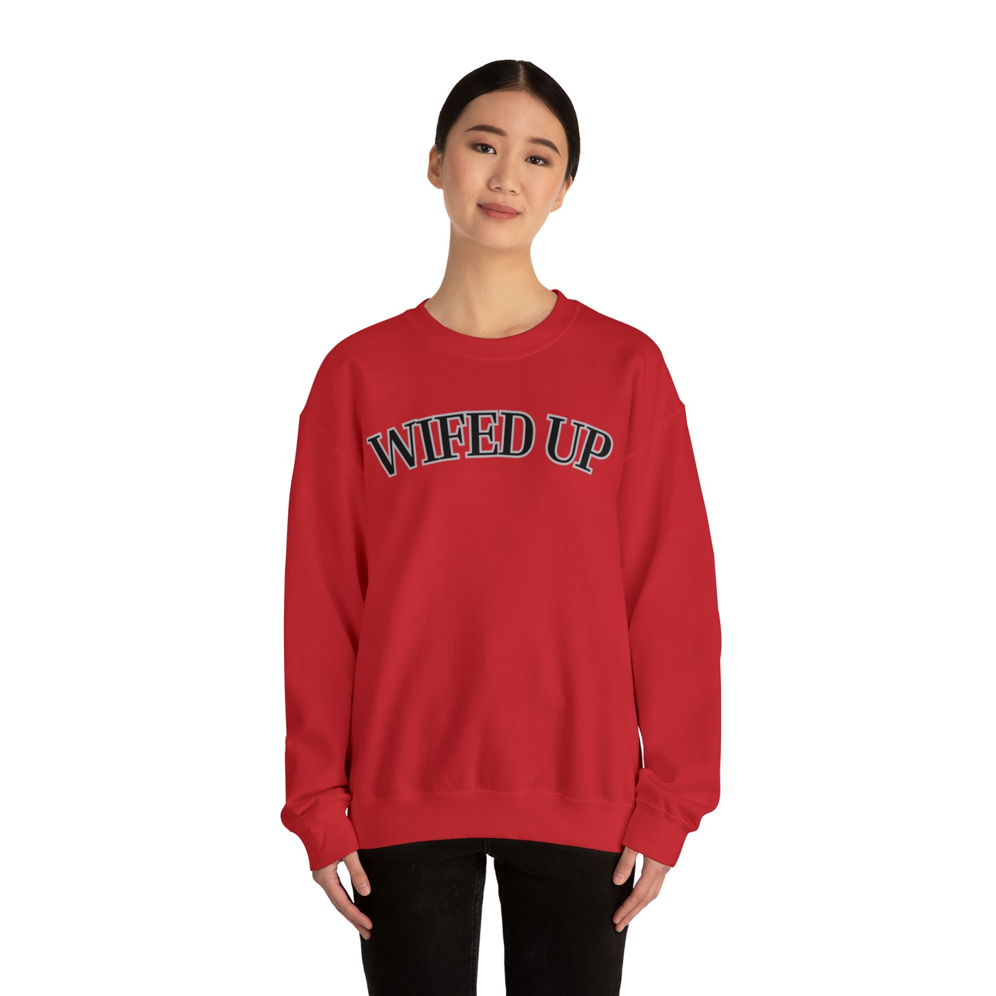 Wifed up Unisex Heavy Blend Crewneck Sweatshirt