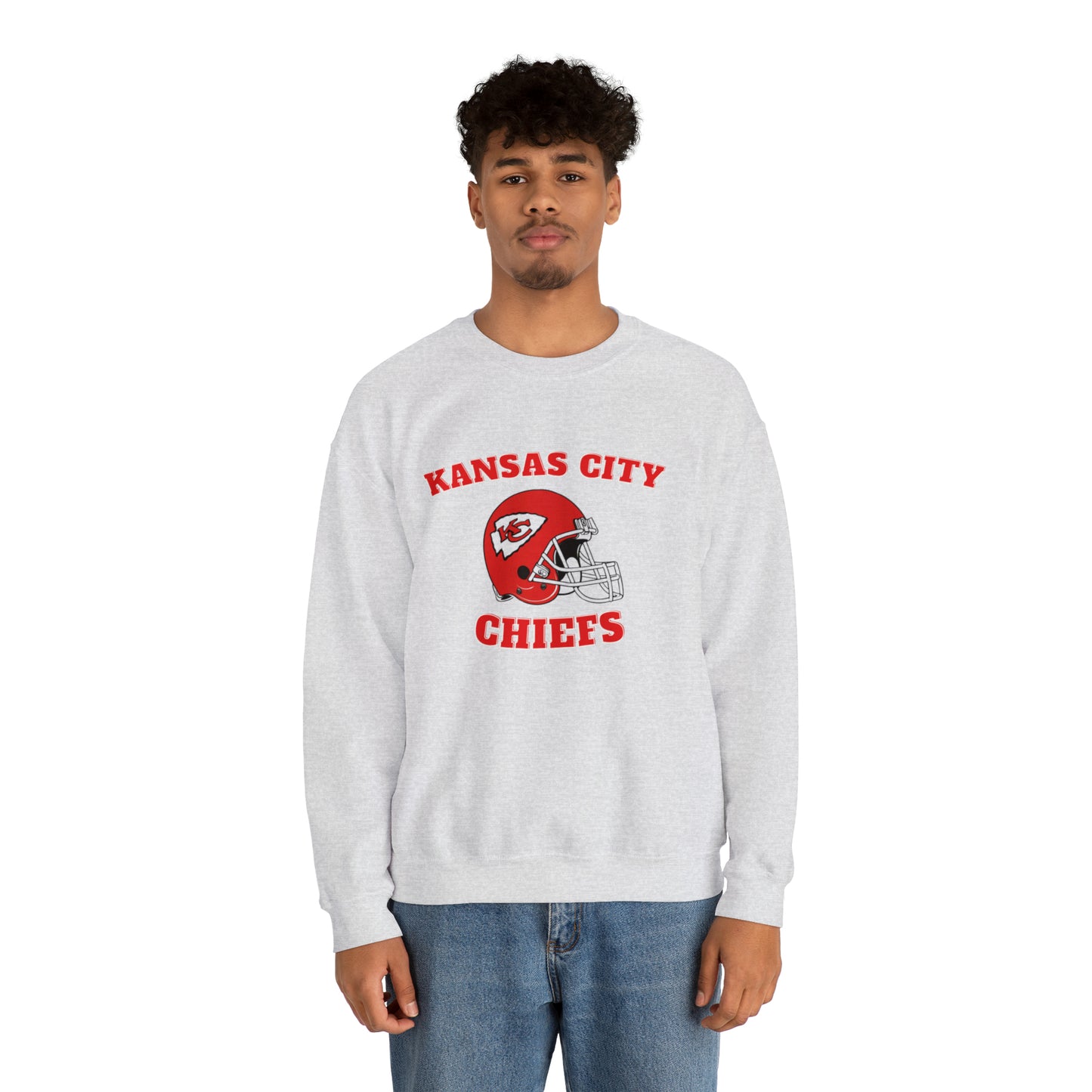 Kansas City Chiefs Unisex Heavy Blend Crewneck Sweatshirt