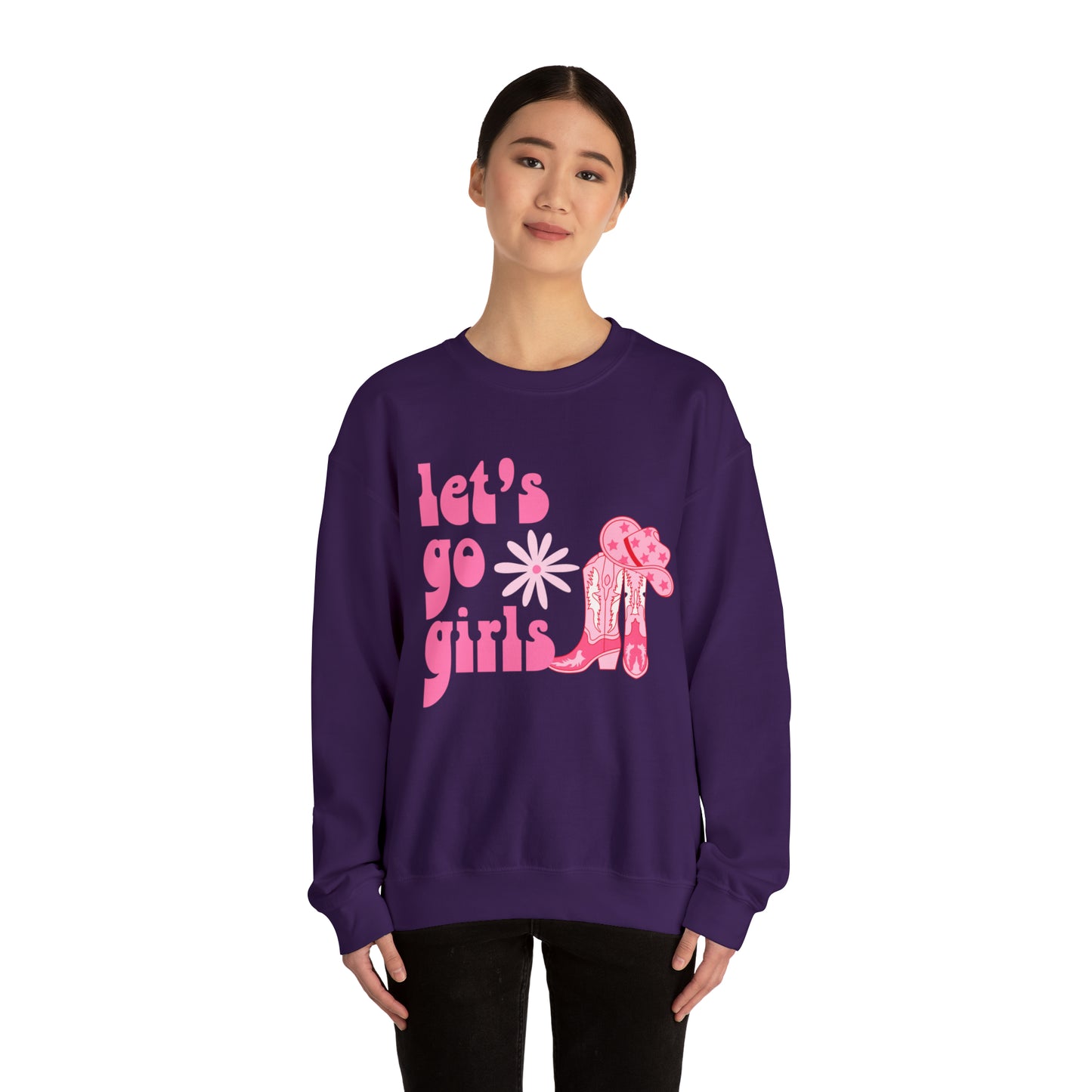 Lets Go Girls Unisex Heavy Blend™ Crewneck Sweatshirt