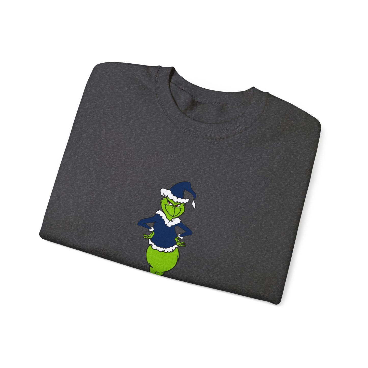 Grinch Dallas Cowboys Unisex Heavy Blend Crewneck Sweatshirt