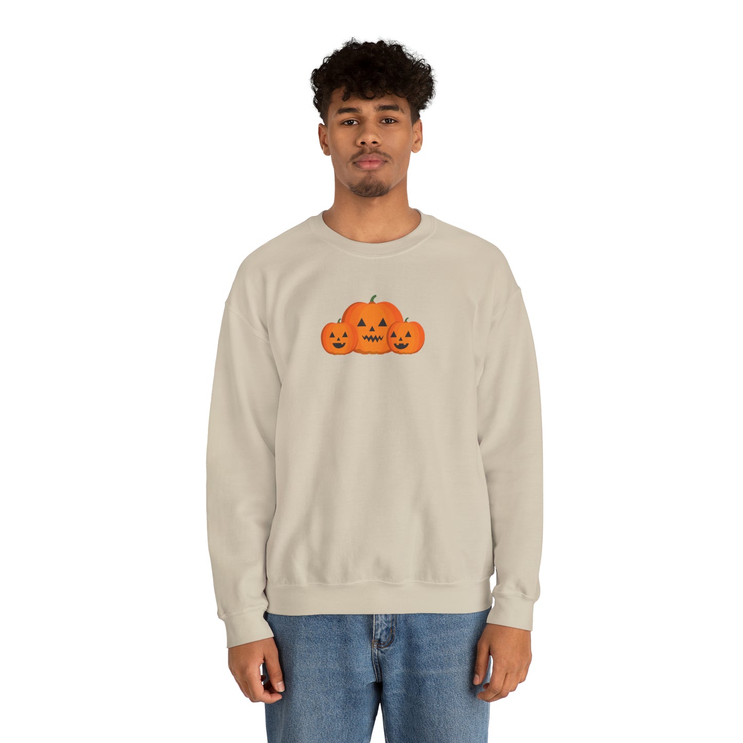 3 Little Pumpkins Unisex Heavy Blend Crewneck Sweatshirt
