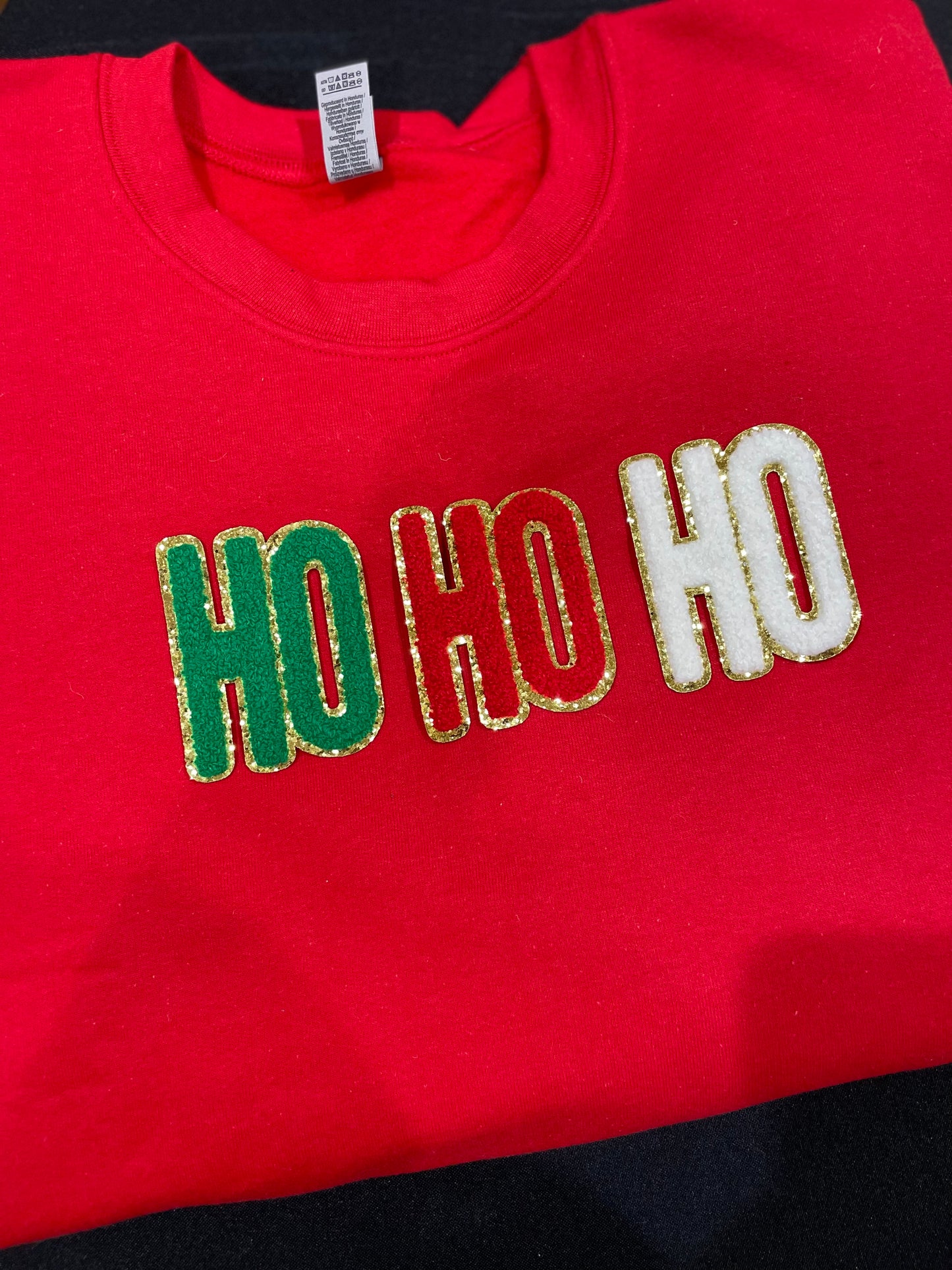 Ho Ho Ho Patch Sweatshirt