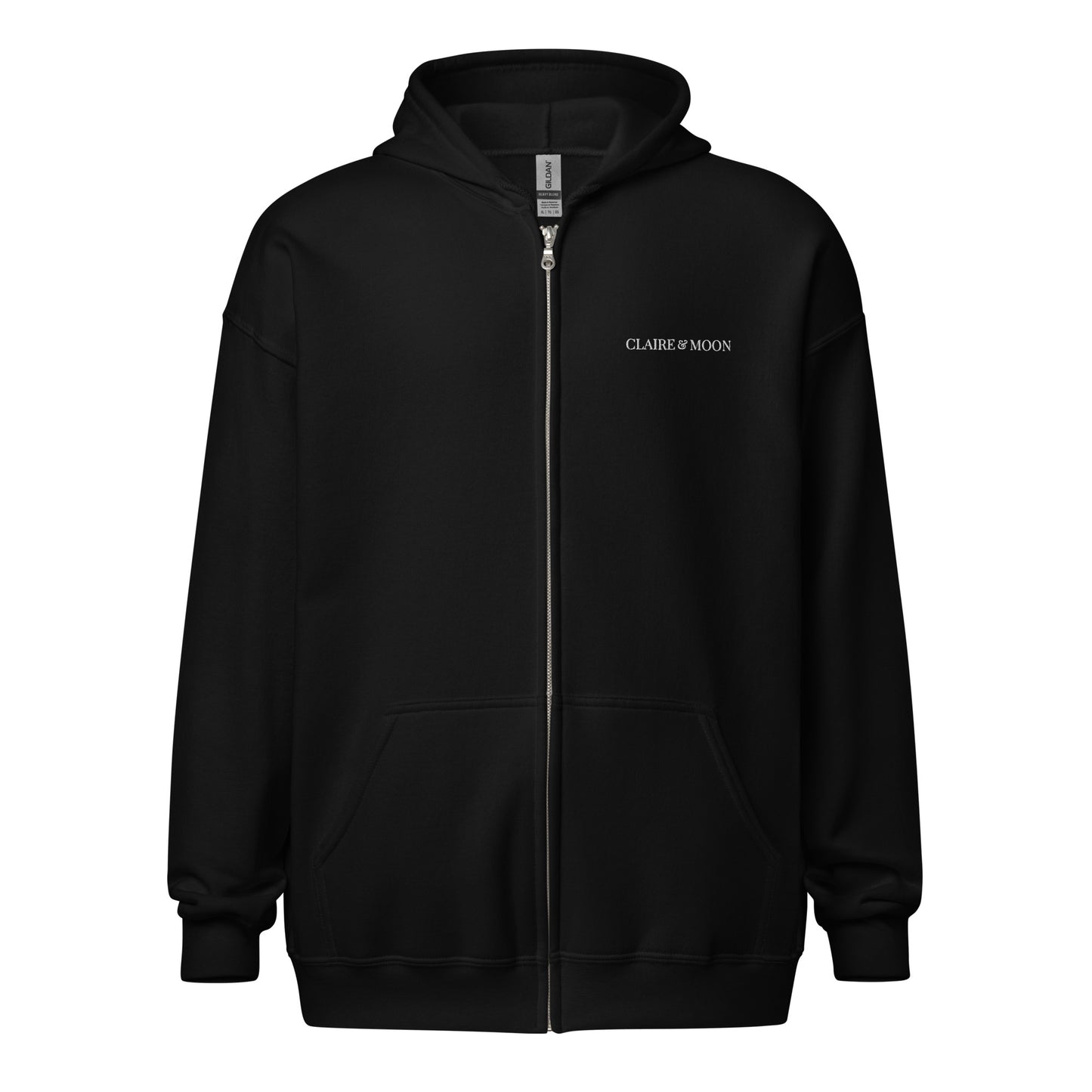 Claireandmoon Logo Unisex heavy blend zip hoodie