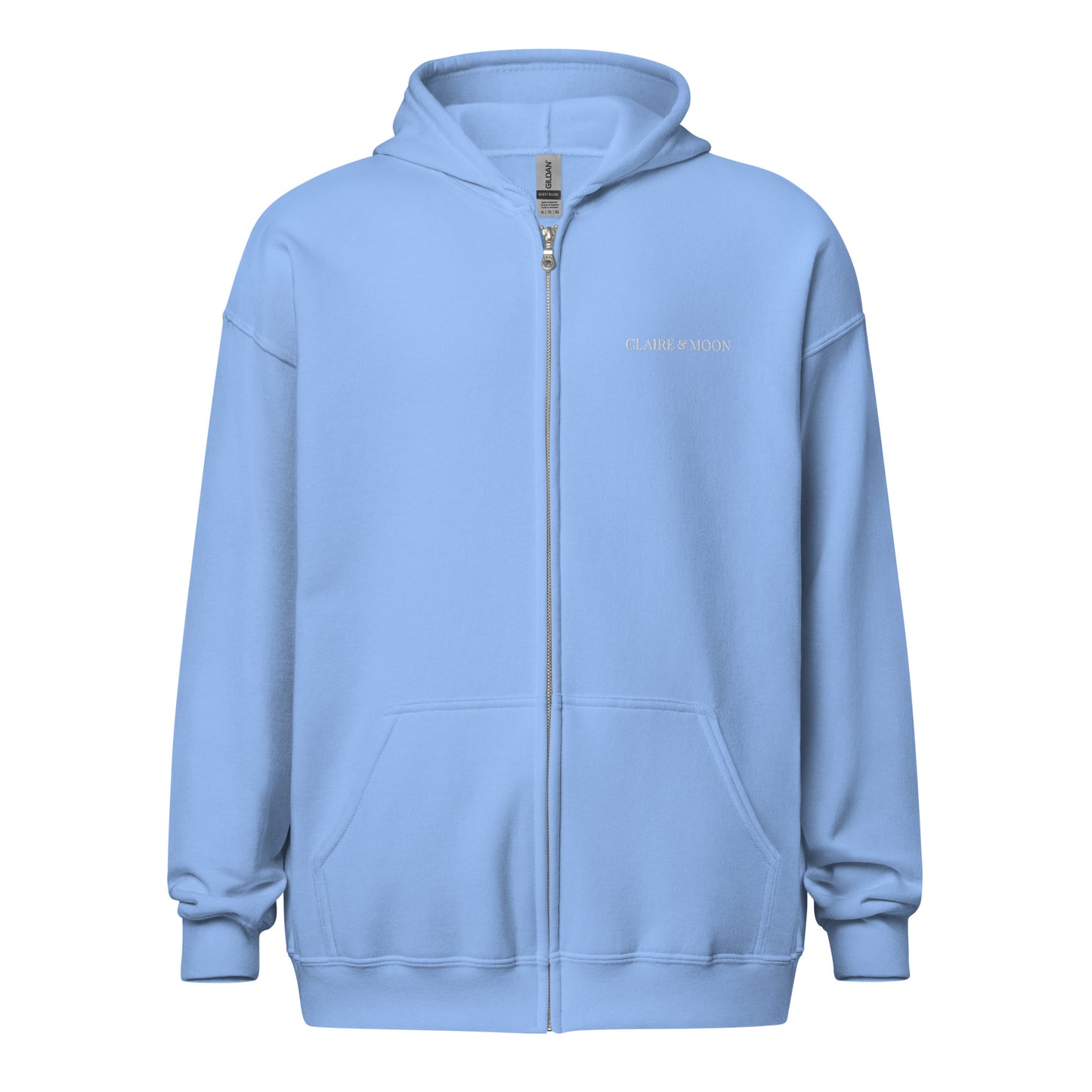 Claireandmoon Logo Unisex heavy blend zip hoodie