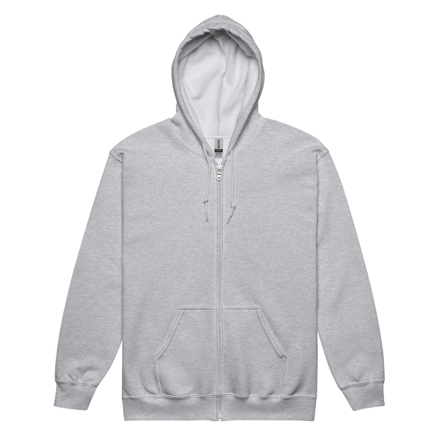 Claireandmoon Logo Unisex heavy blend zip hoodie
